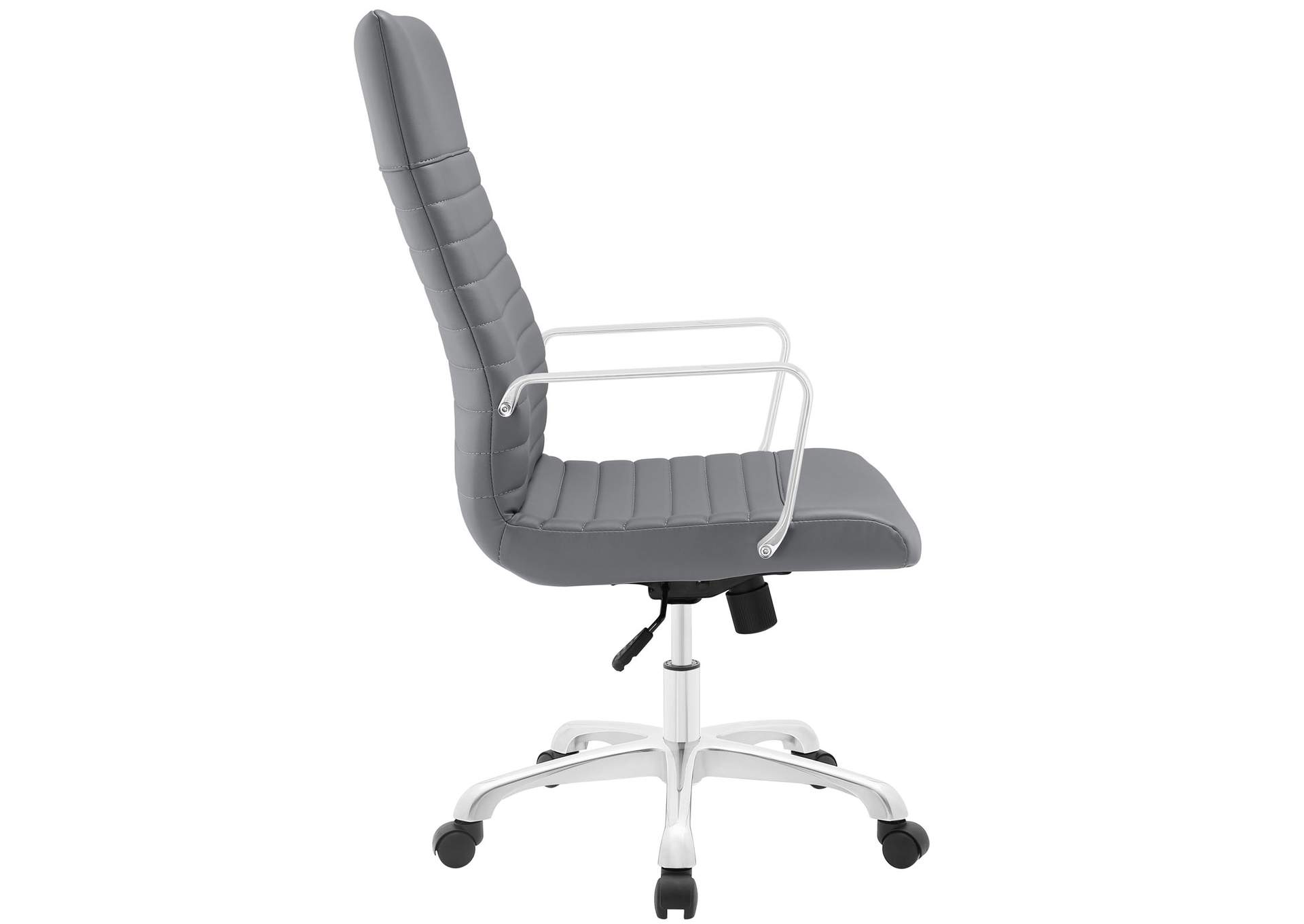 Gray Finesse Highback Office Chair,Modway