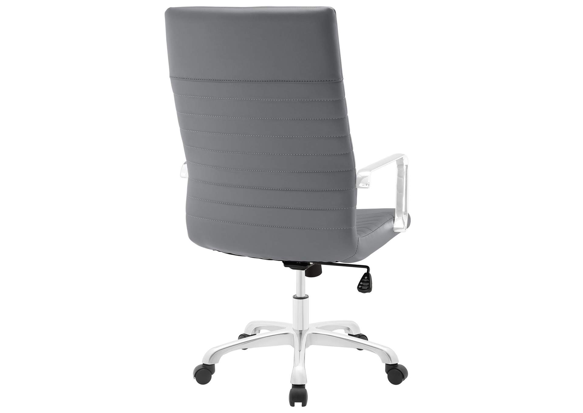 Gray Finesse Highback Office Chair,Modway