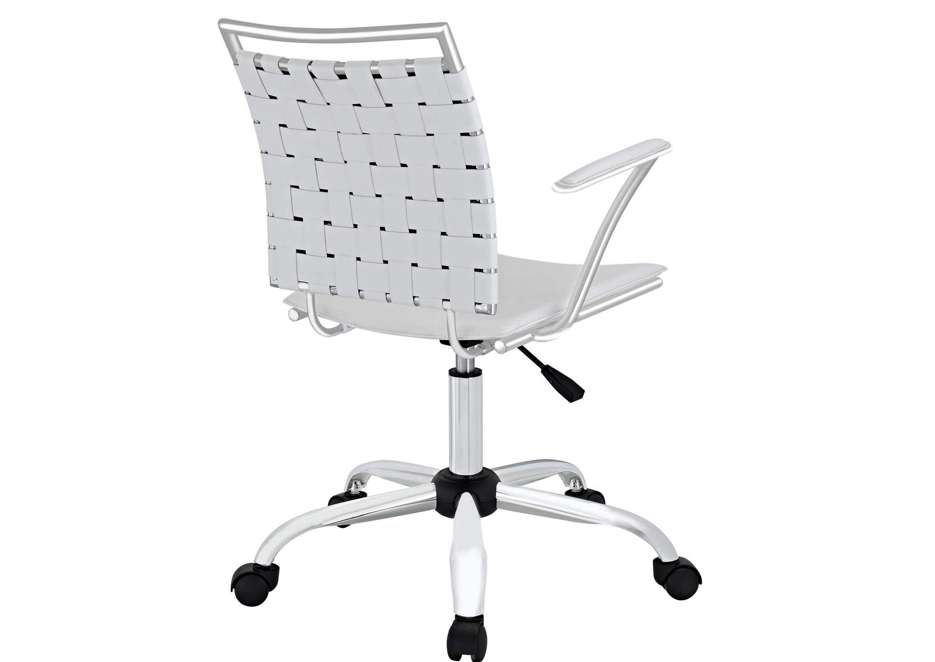White Fuse Office Chair,Modway