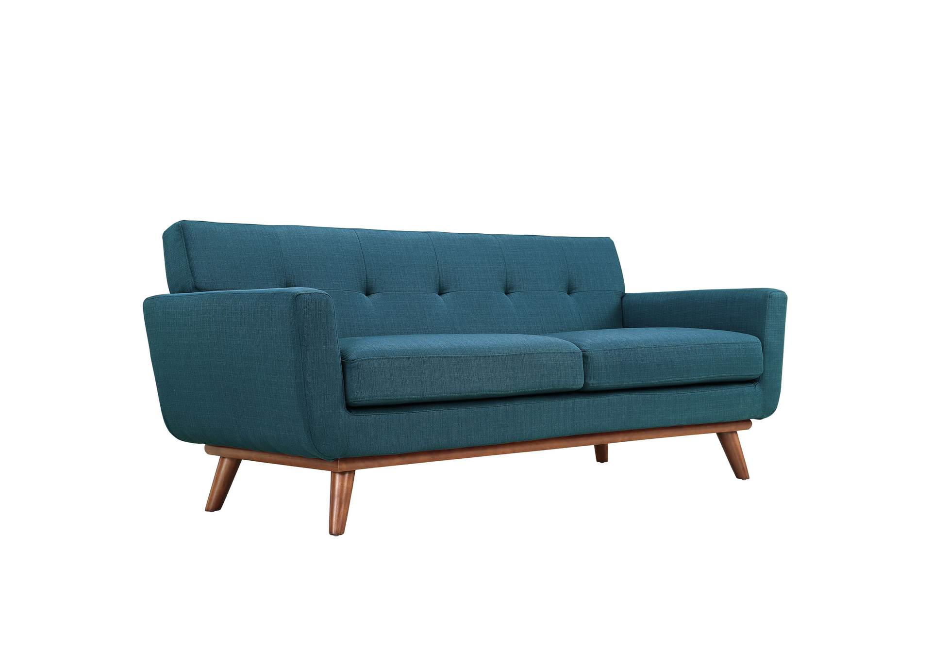 Azure Engage Upholstered Fabric Loveseat,Modway