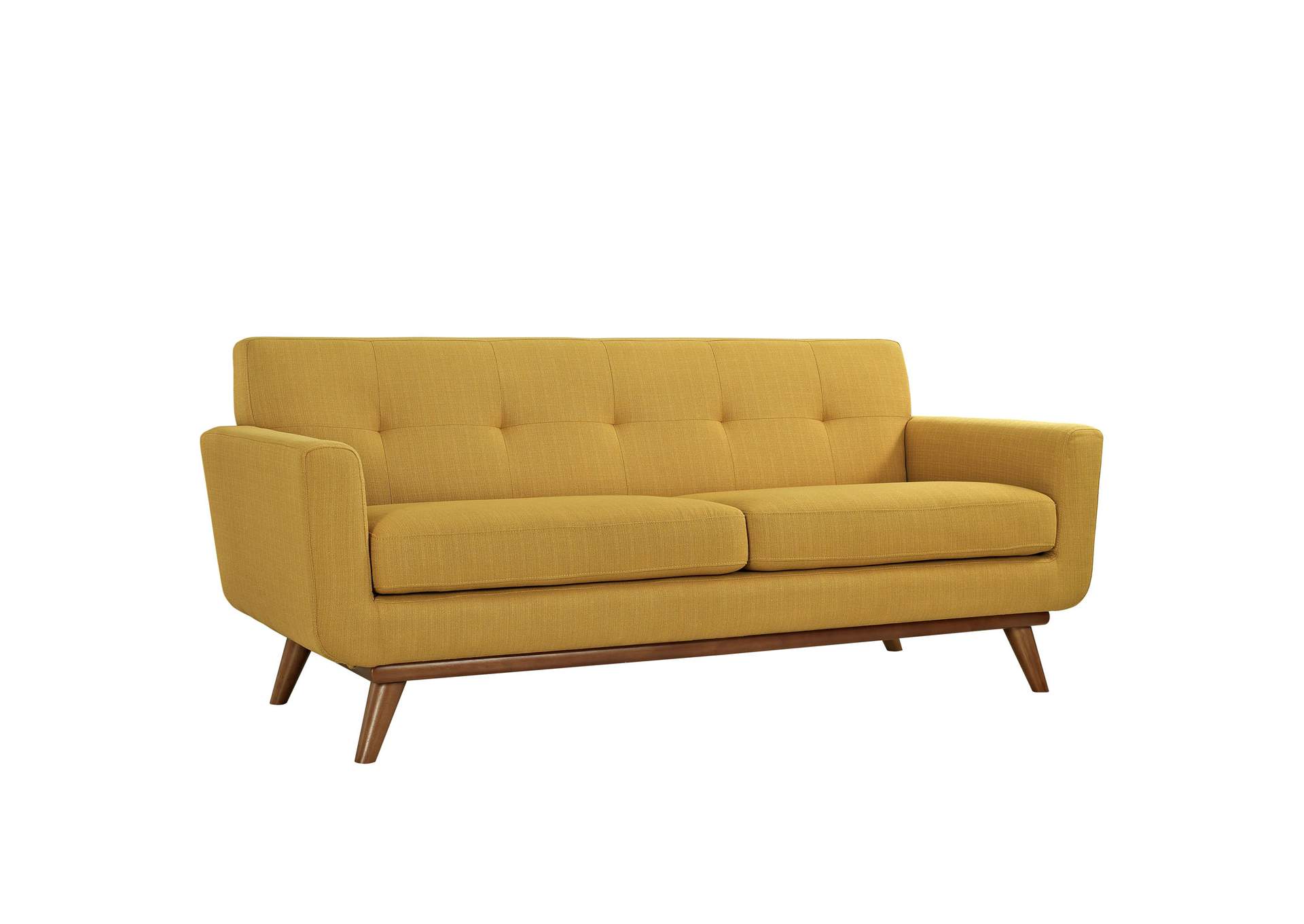 Citrus Engage Upholstered Fabric Loveseat,Modway