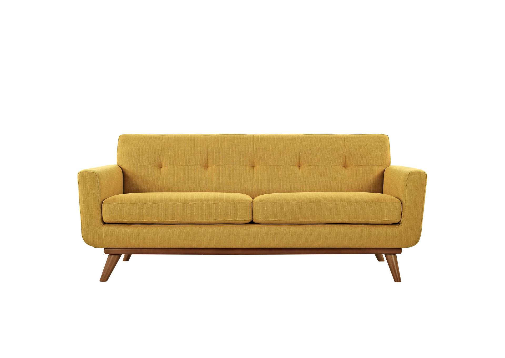 Citrus Engage Upholstered Fabric Loveseat,Modway