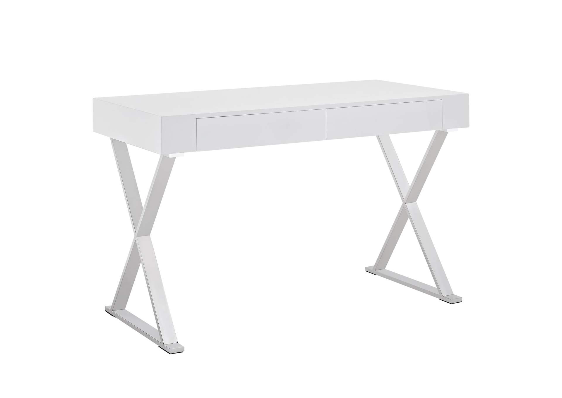 White Sector Office Desk,Modway