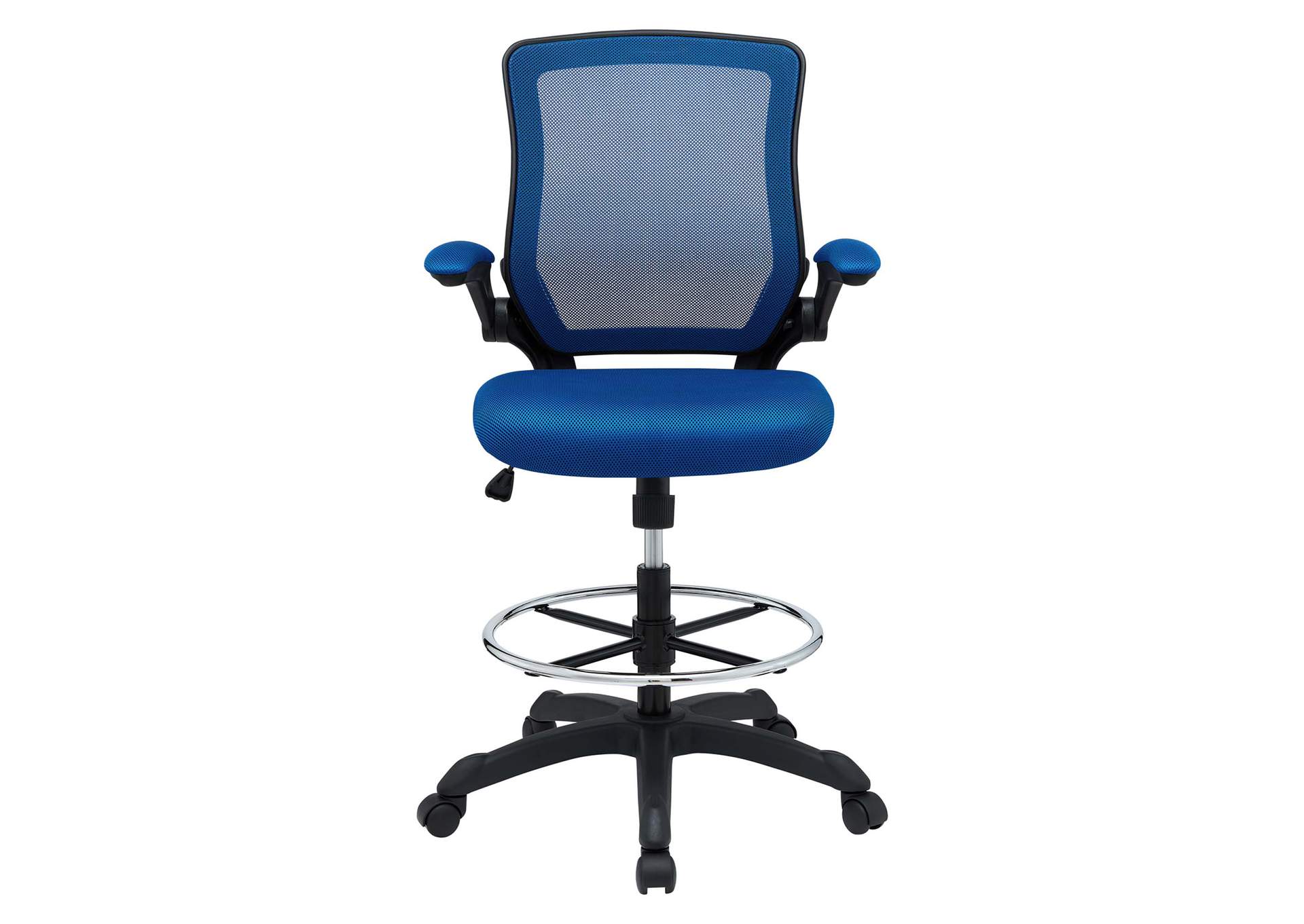 Blue Veer Drafting Chair,Modway