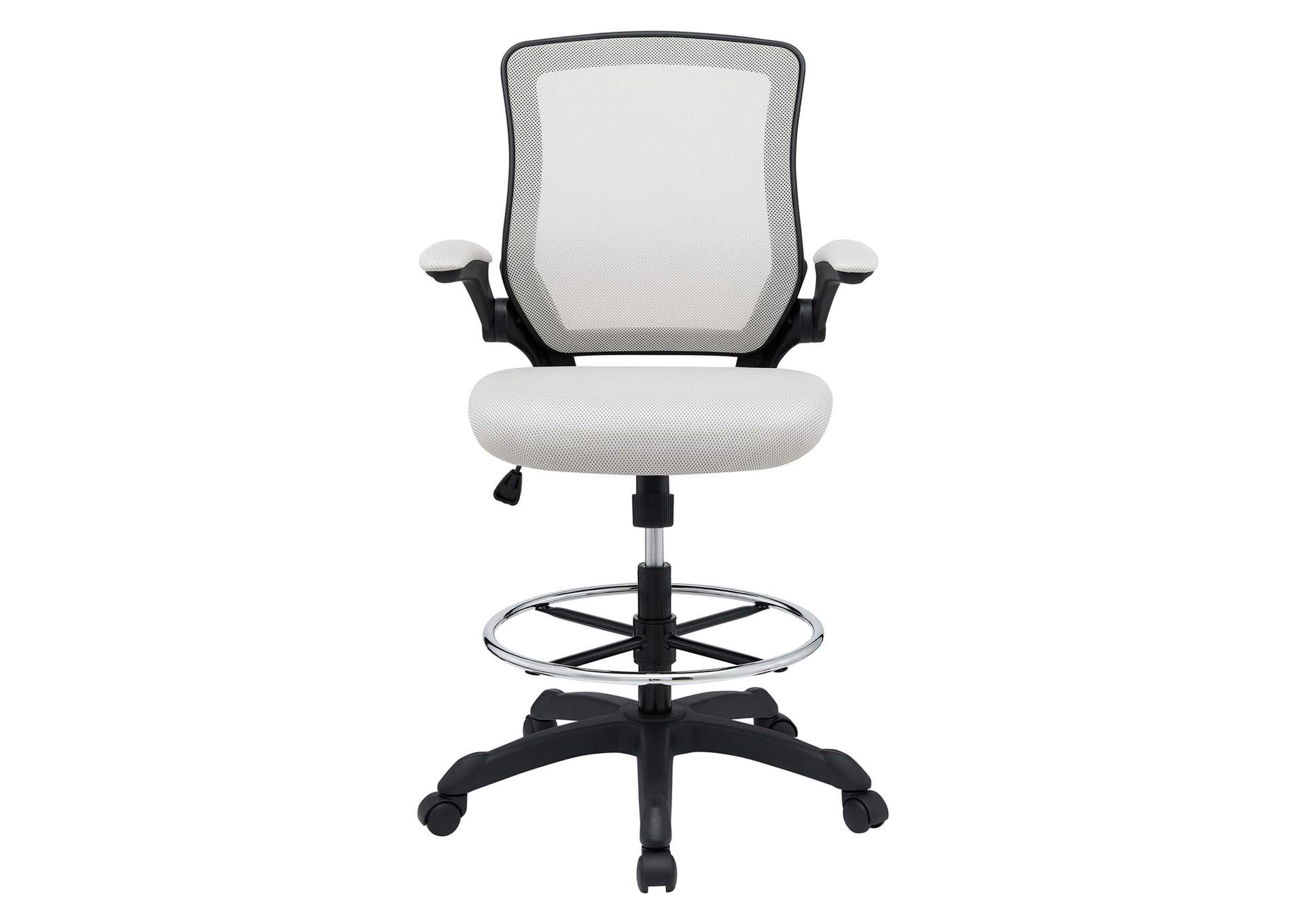Gray Veer Drafting Chair,Modway