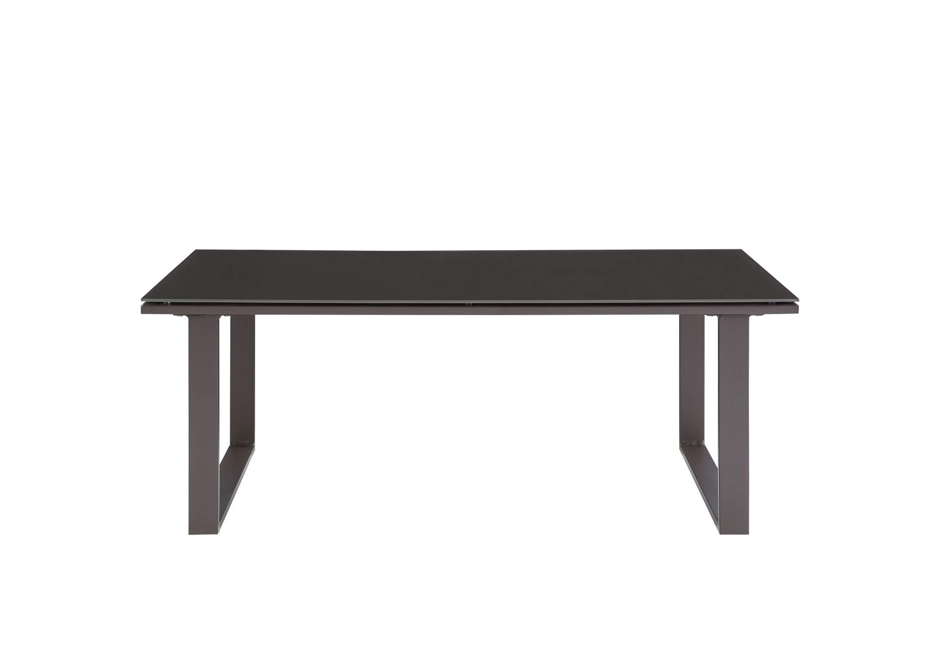 Brown Fortuna Outdoor Patio Coffee Table,Modway