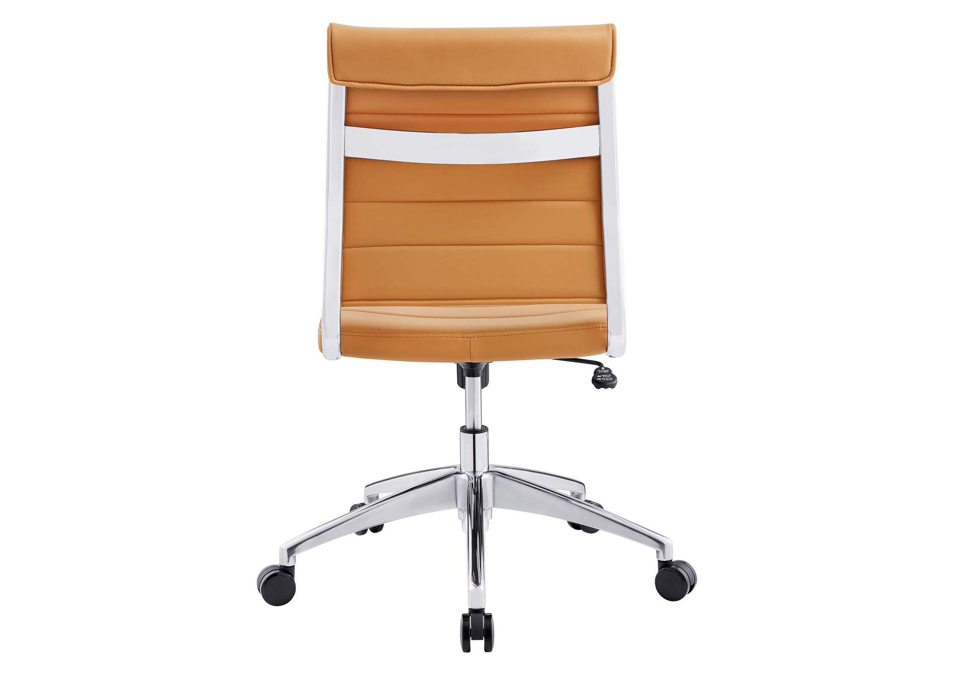 Jive Tan Armless Mid Back Office Chair,Modway
