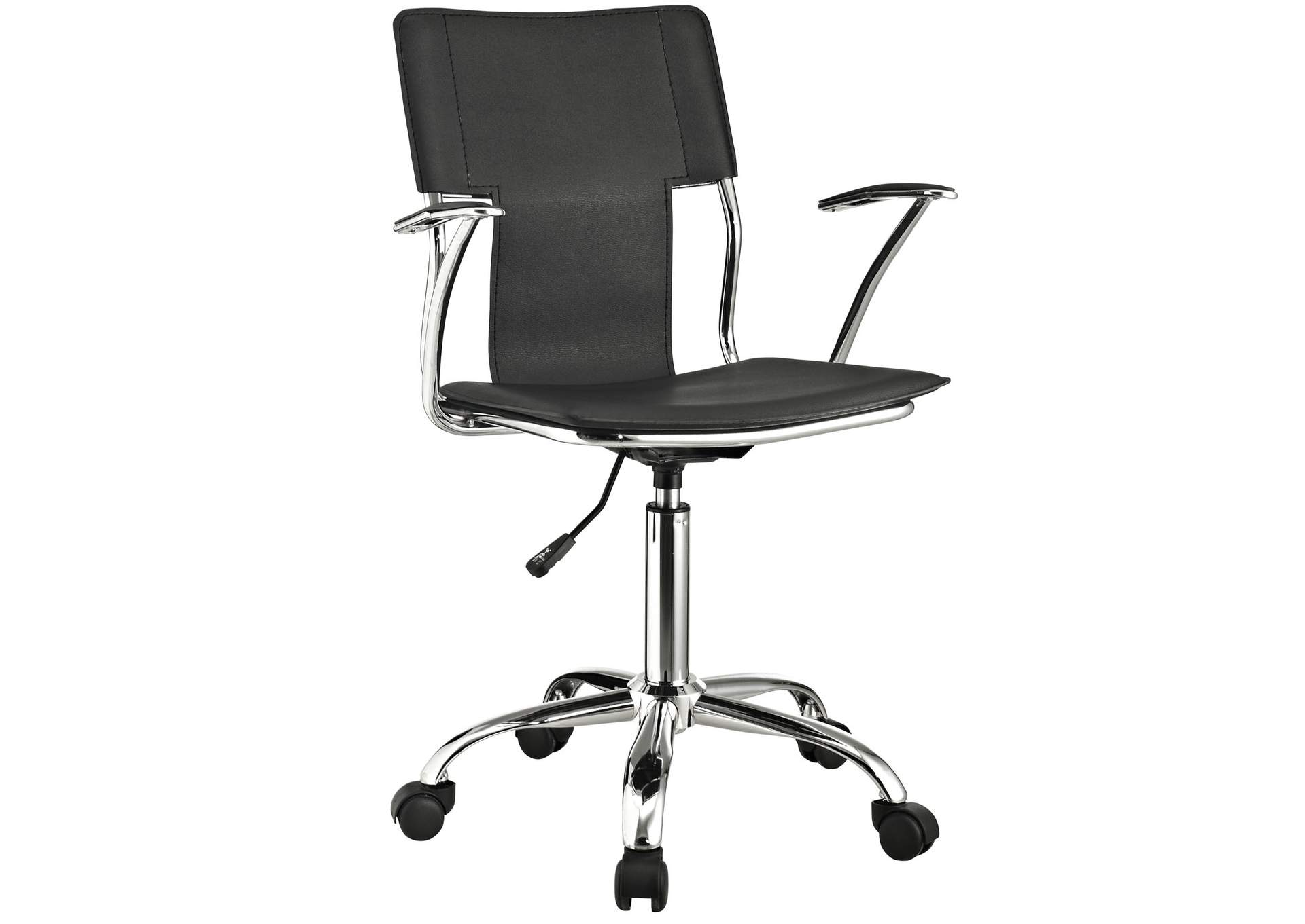 Black Studio Office Chair,Modway