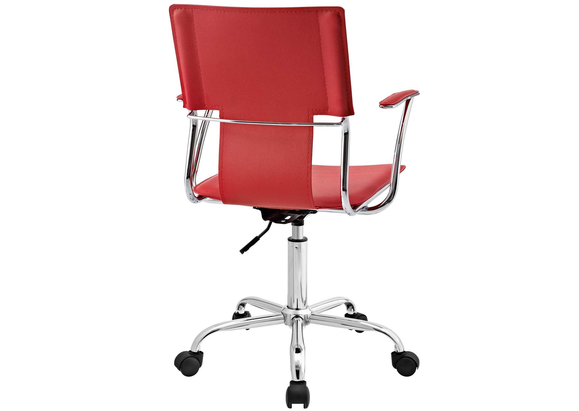 Red Studio Office Chair,Modway