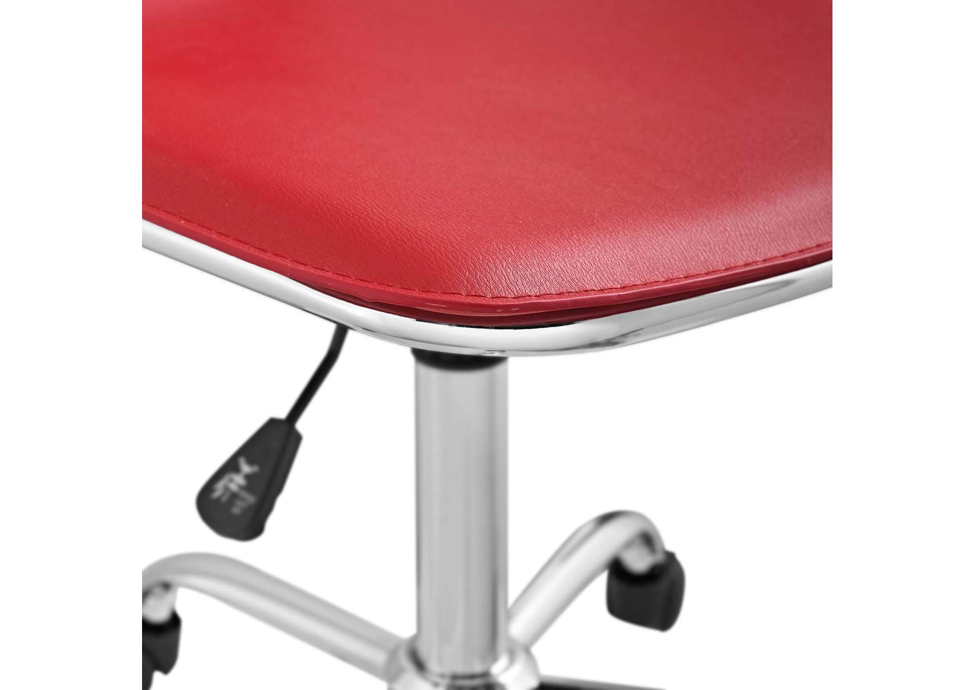 Red Studio Office Chair,Modway