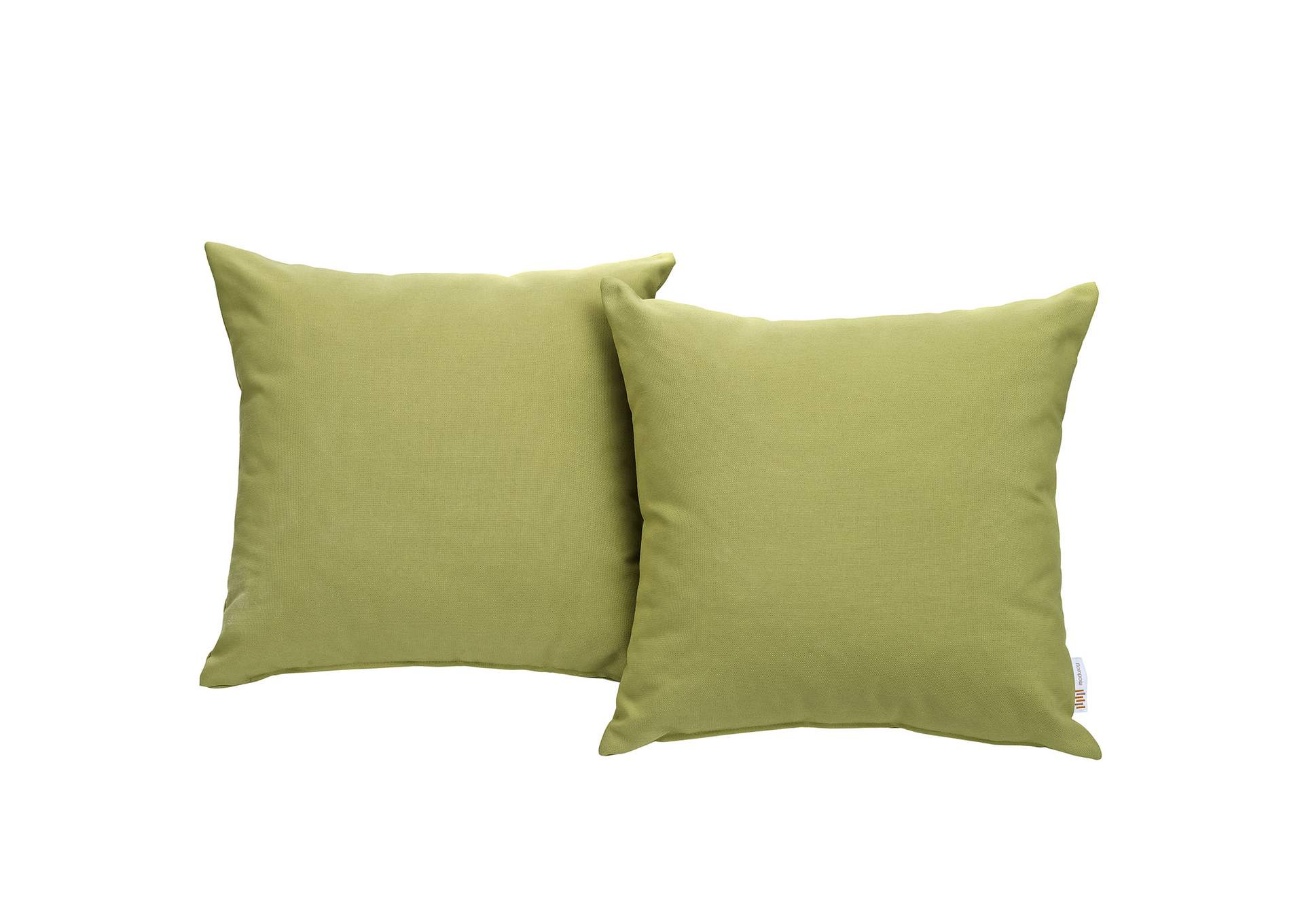 Peridot Convene Two Piece Outdoor Patio Pillow Set,Modway