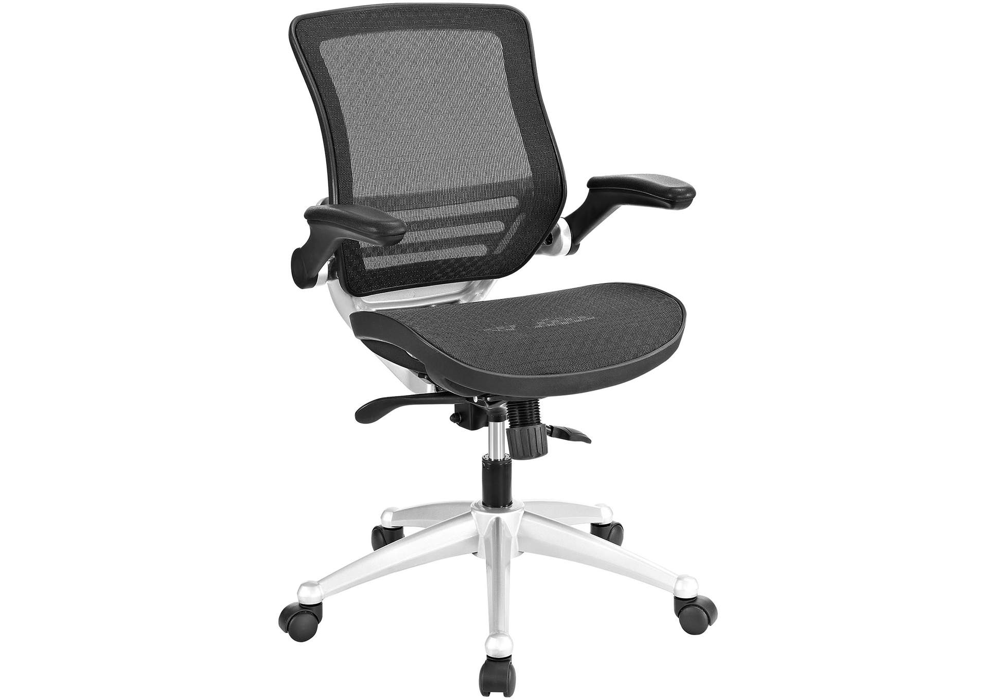 Black Edge All Mesh Office Chair,Modway