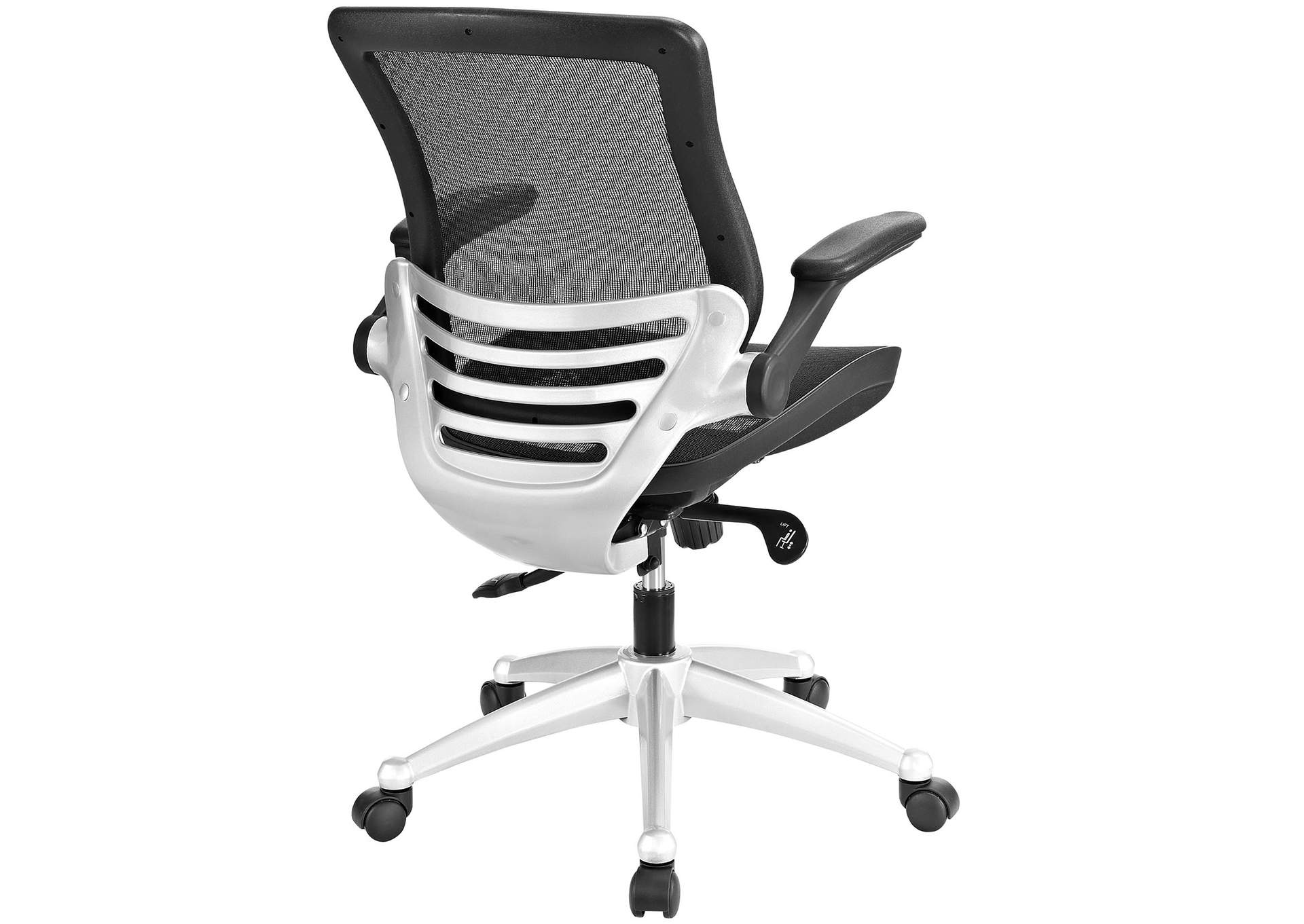 Black Edge All Mesh Office Chair,Modway