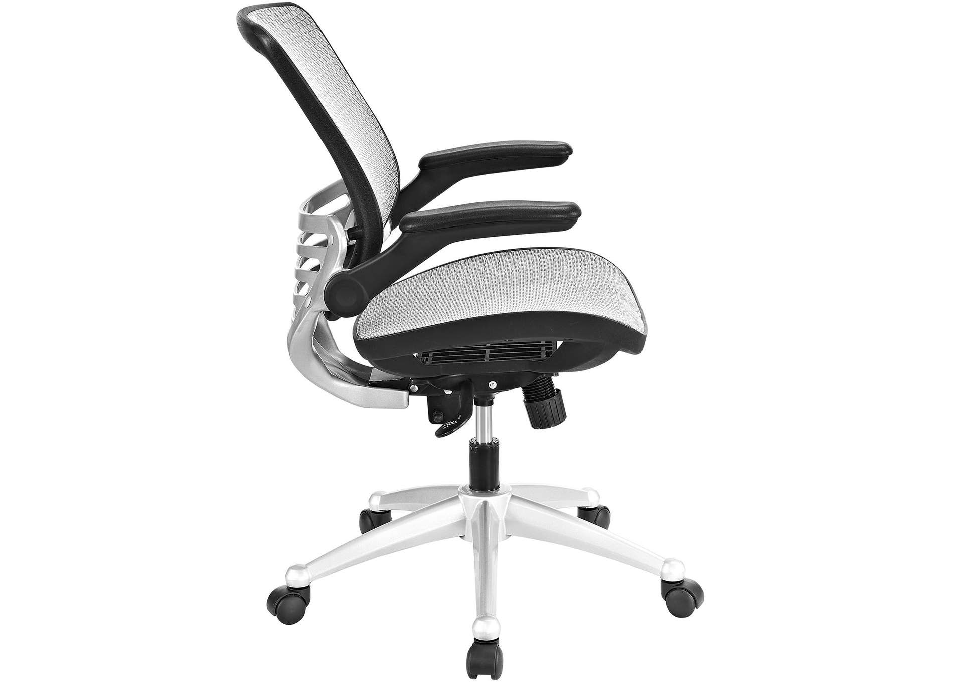 Gray Edge All Mesh Office Chair,Modway