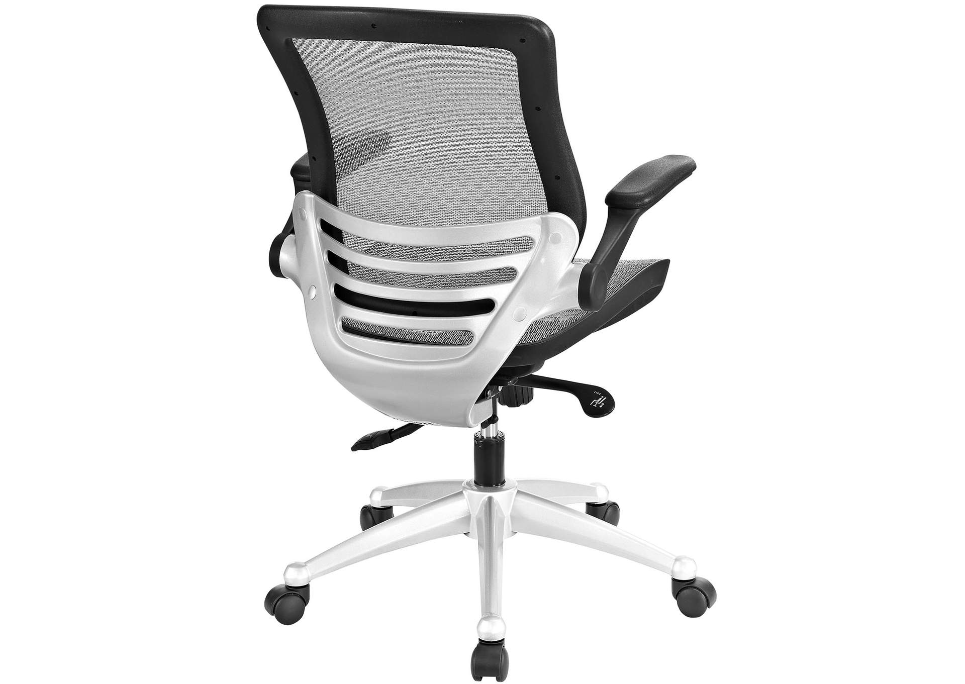 Gray Edge All Mesh Office Chair,Modway