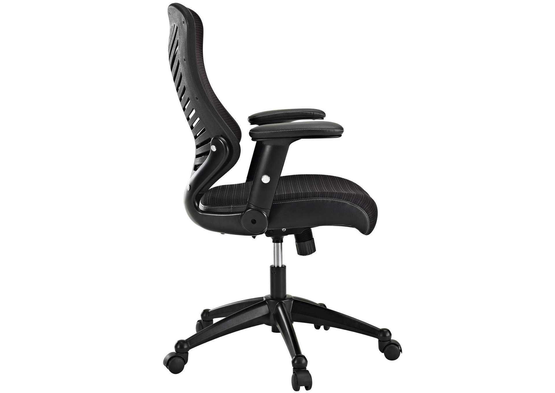 Black Clutch Office Chair,Modway