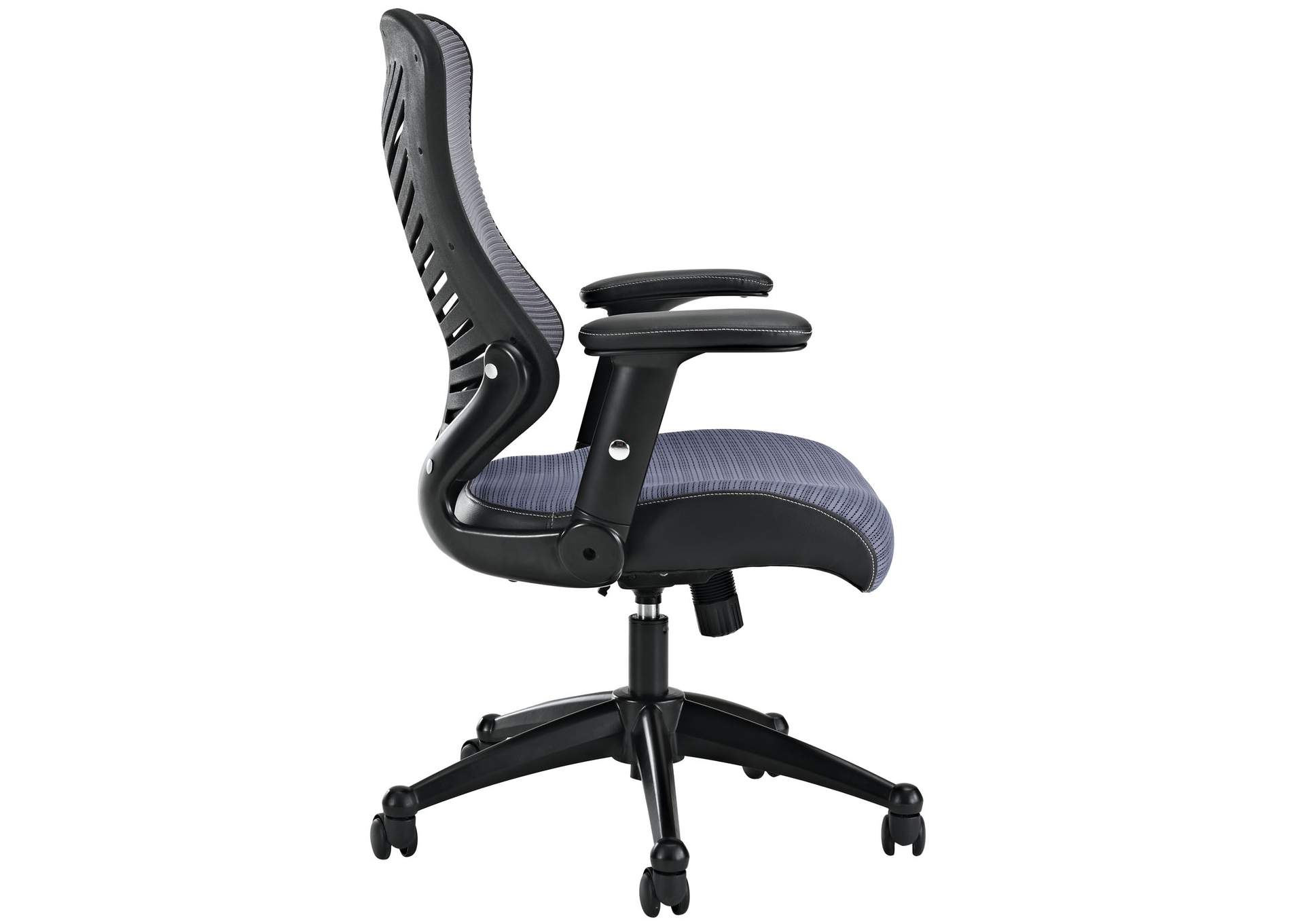 Gray Clutch Office Chair,Modway