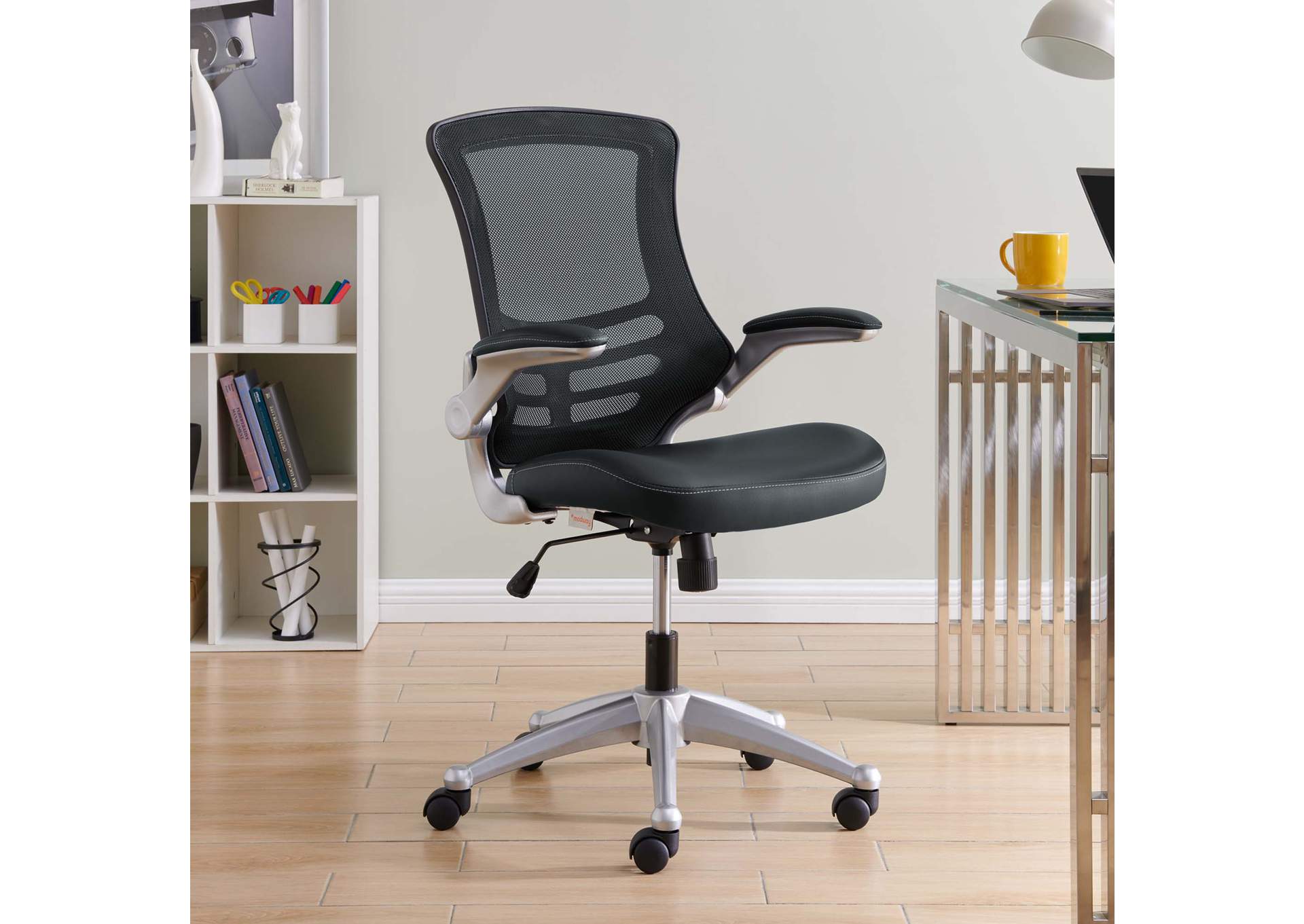 Black Attainment Office Chair,Modway