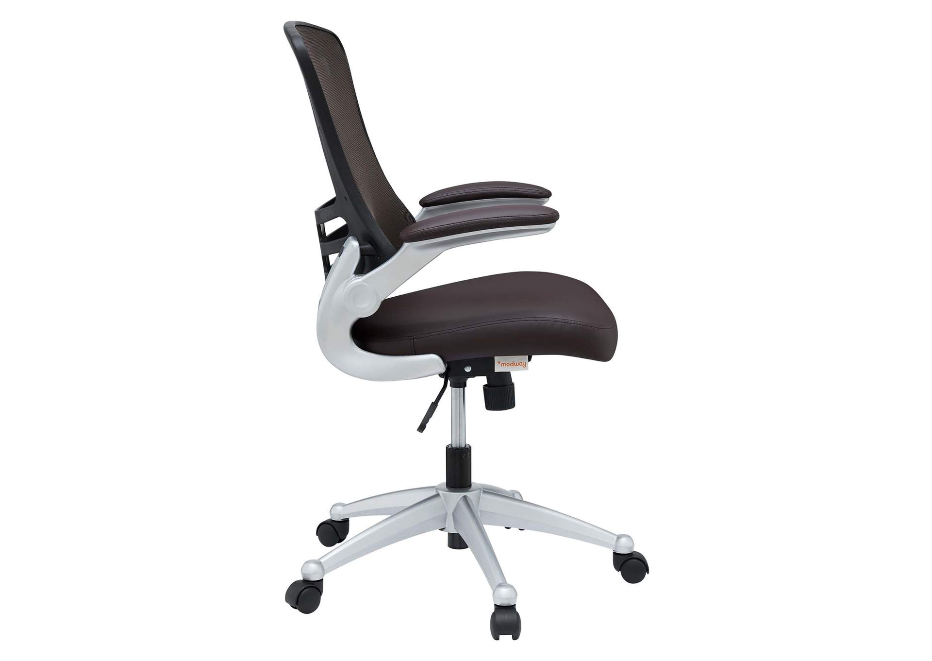 Brown Attainment Office Chair,Modway