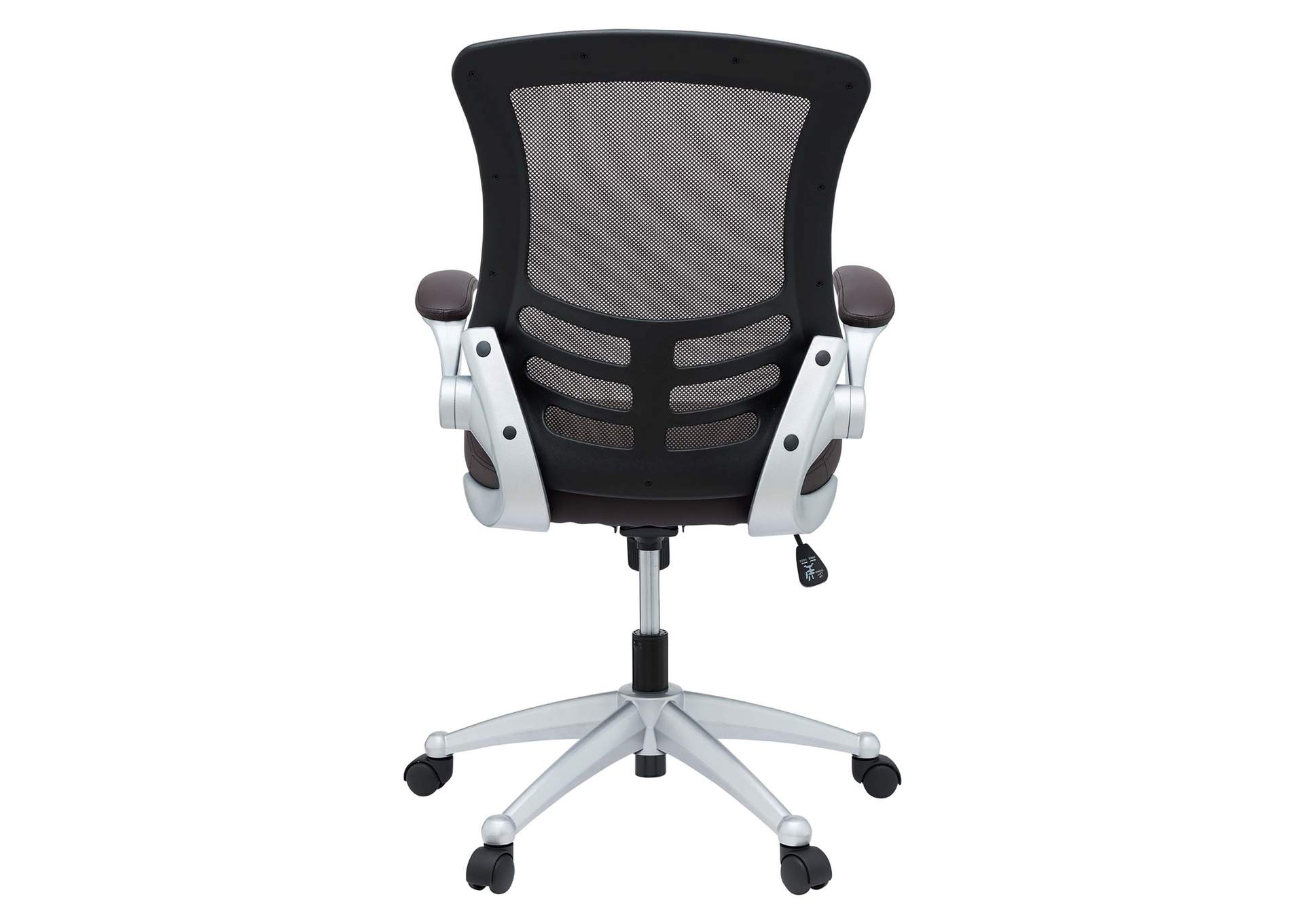 Brown Attainment Office Chair,Modway