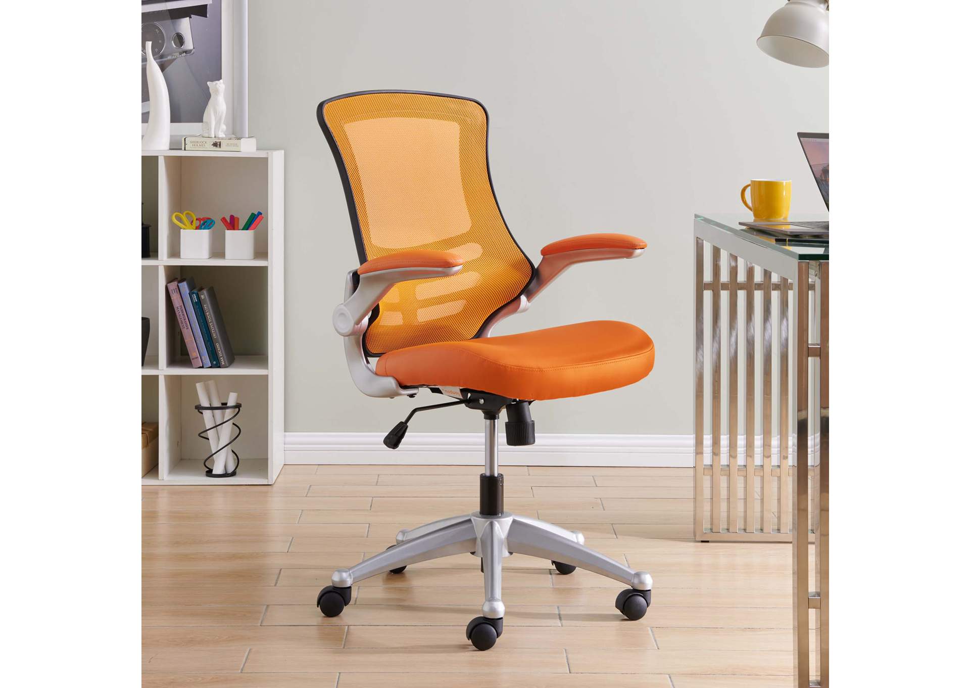 Orange Attainment Office Chair,Modway