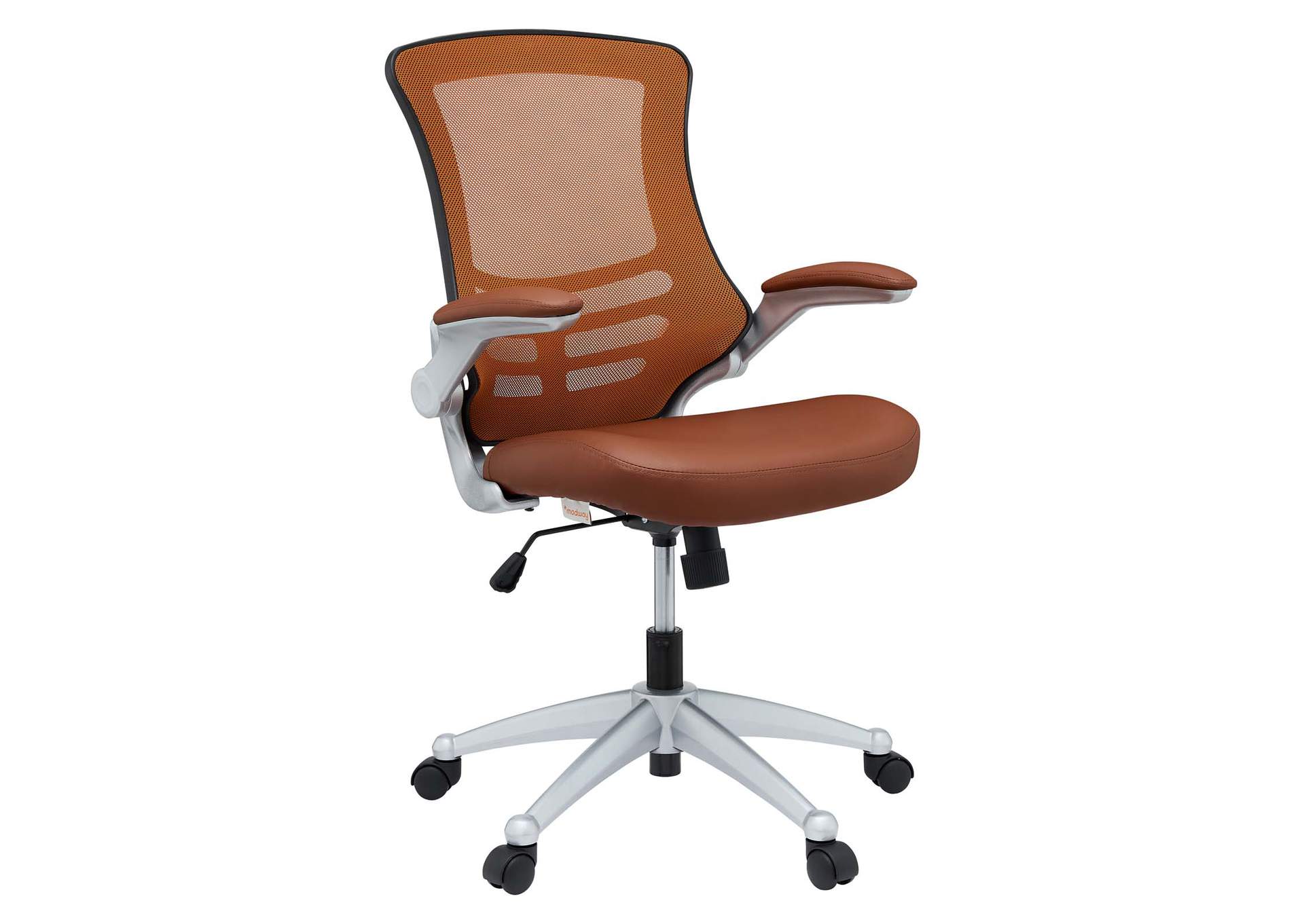 Tan Attainment Office Chair,Modway