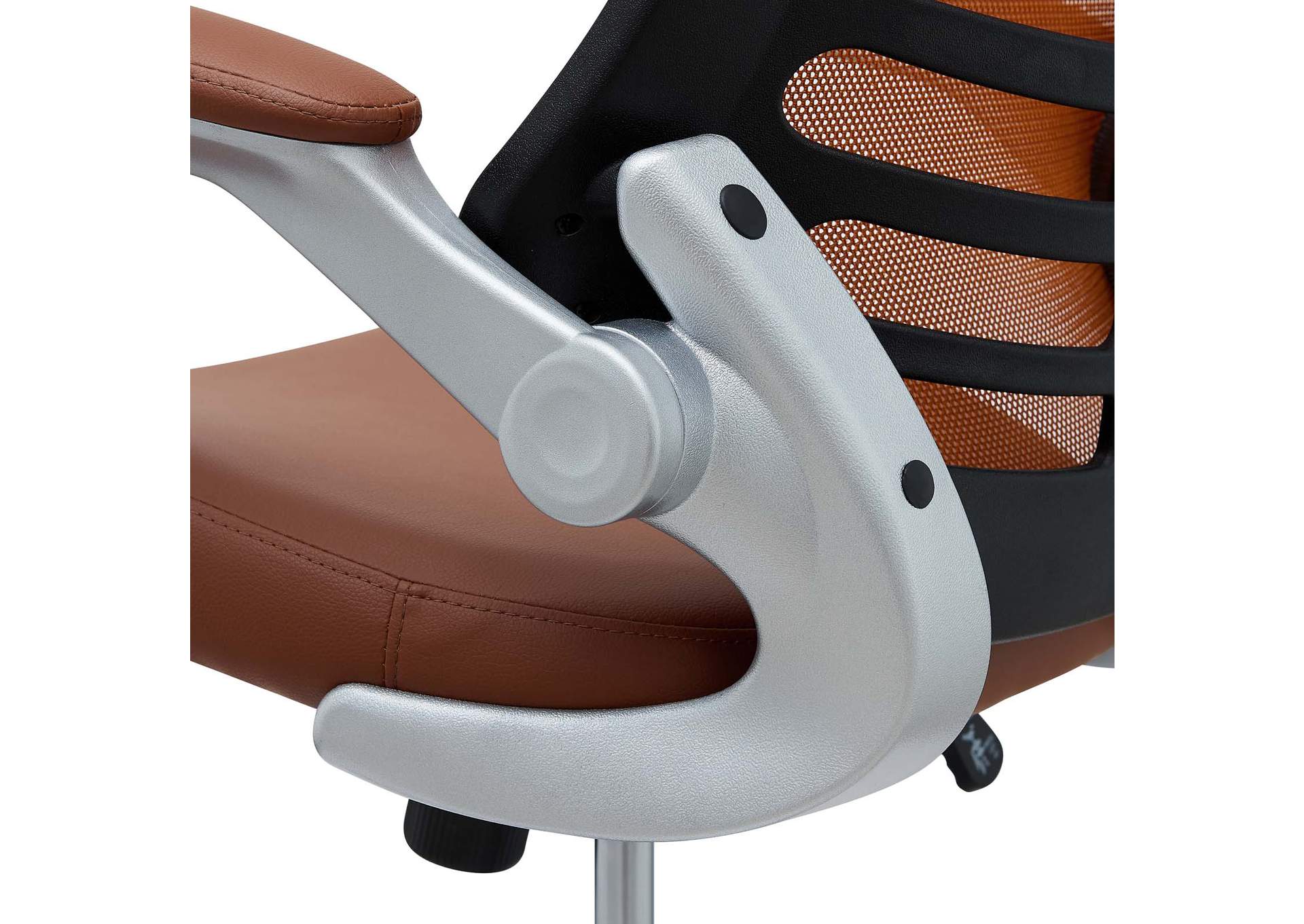 Tan Attainment Office Chair,Modway