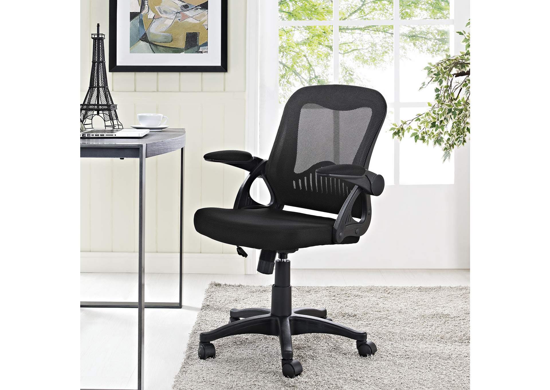 Black Advance Office Chair,Modway