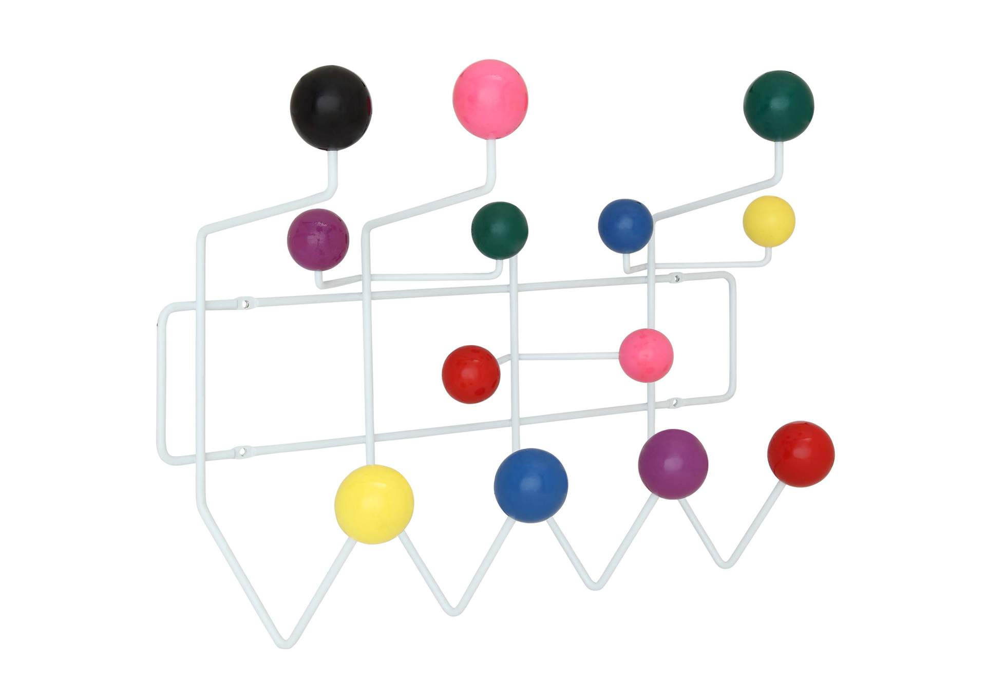 Multicolored Gumball Coat Rack,Modway