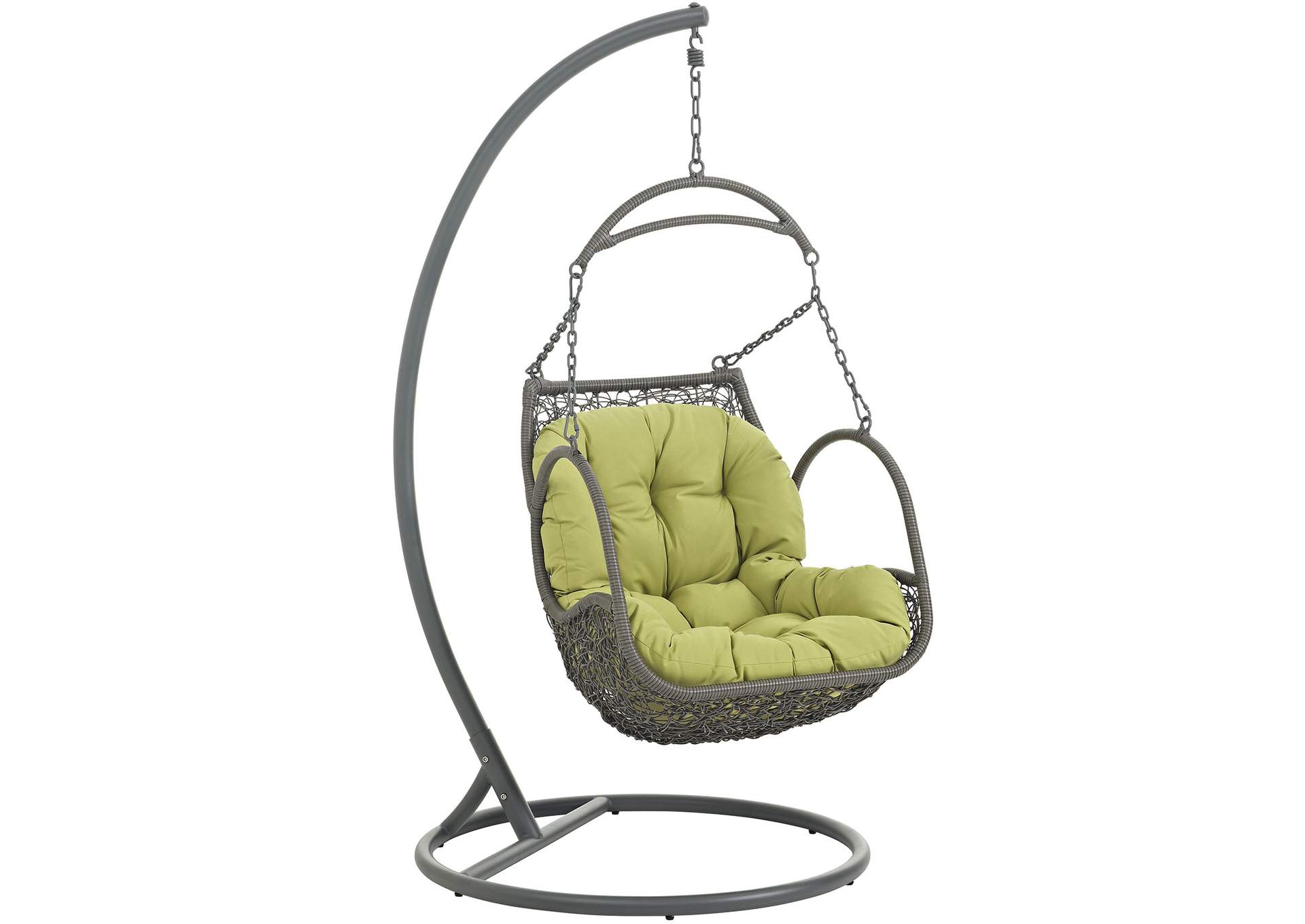 Peridot Arbor Outdoor Patio Wood Swing Chair,Modway