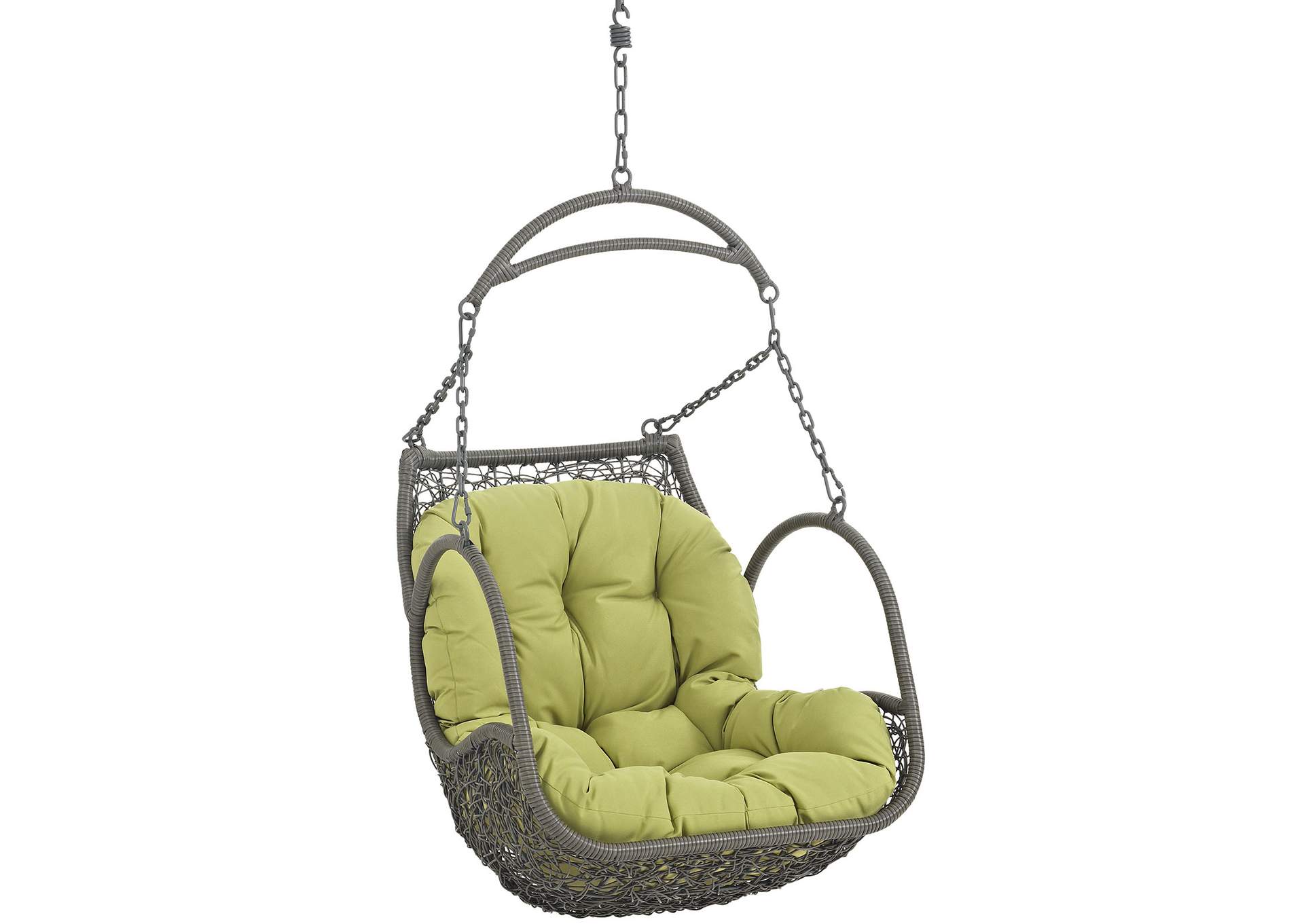 Peridot Arbor Outdoor Patio Wood Swing Chair,Modway