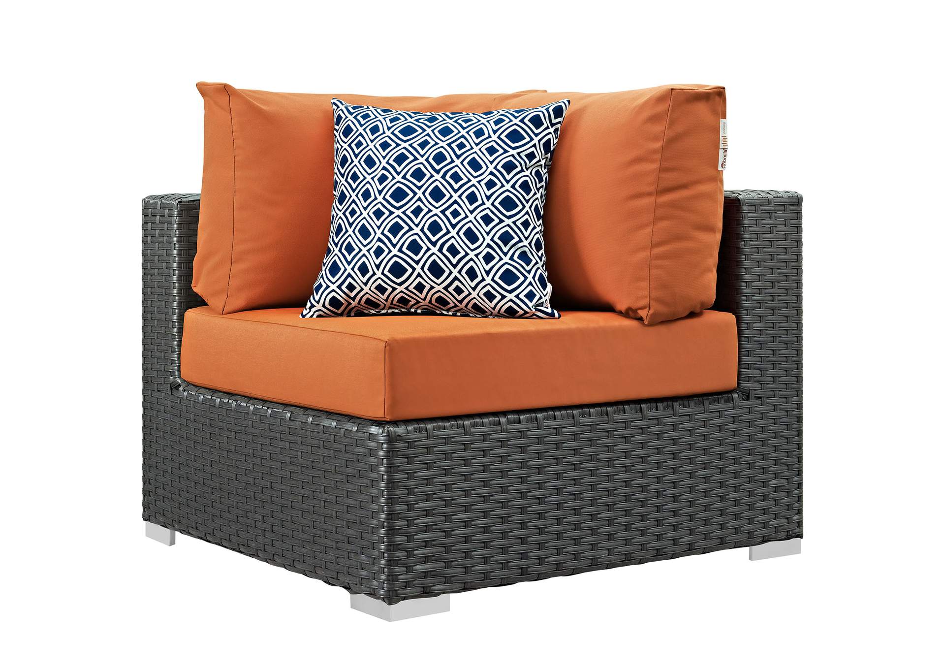 Canvas Tuscan Sojourn 10 Piece Outdoor Patio Sunbrella,Modway
