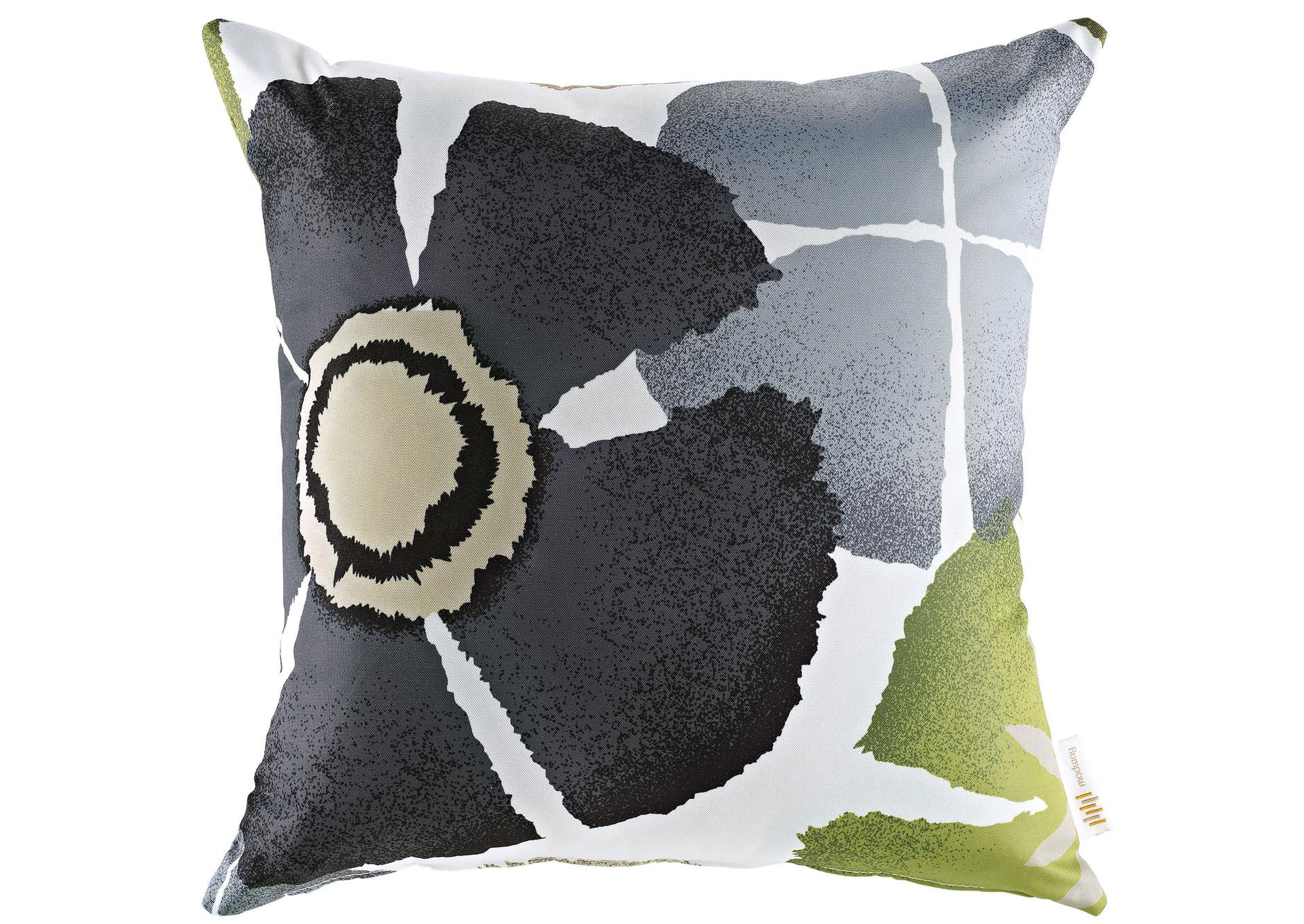 Botanical Modway Two Piece Outdoor Patio Pillow Set,Modway