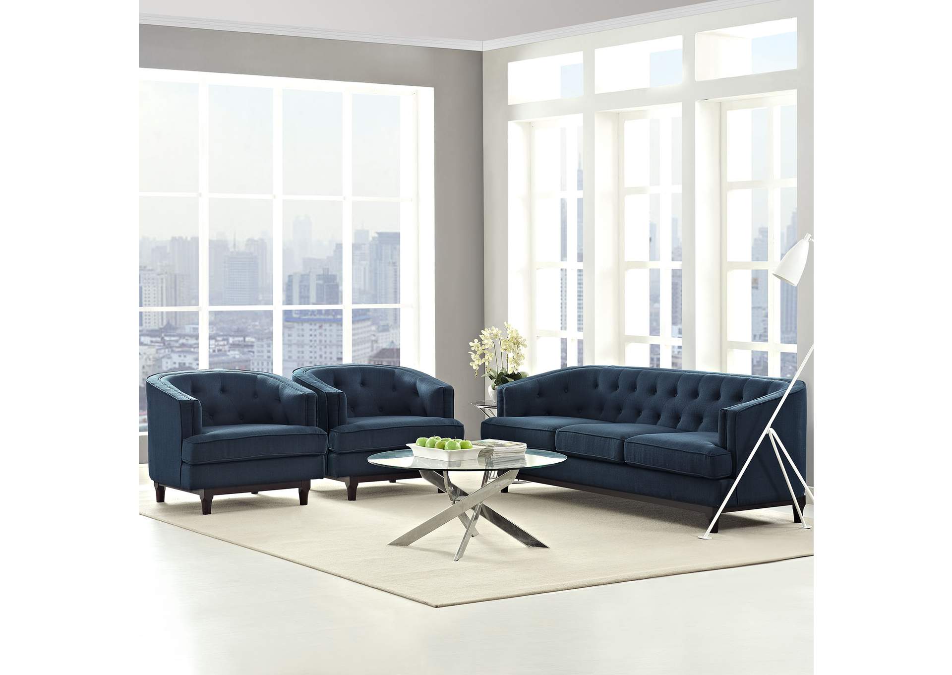 Azure Coast Living Room Set [Set of 3],Modway
