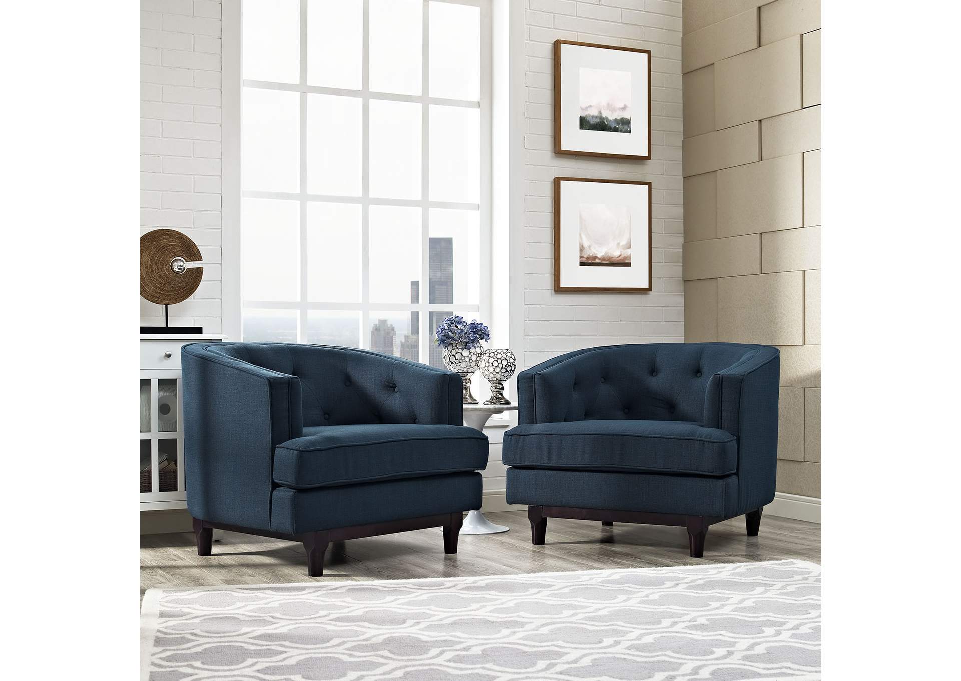 Azure Coast Arm Chairs [Set of 2],Modway