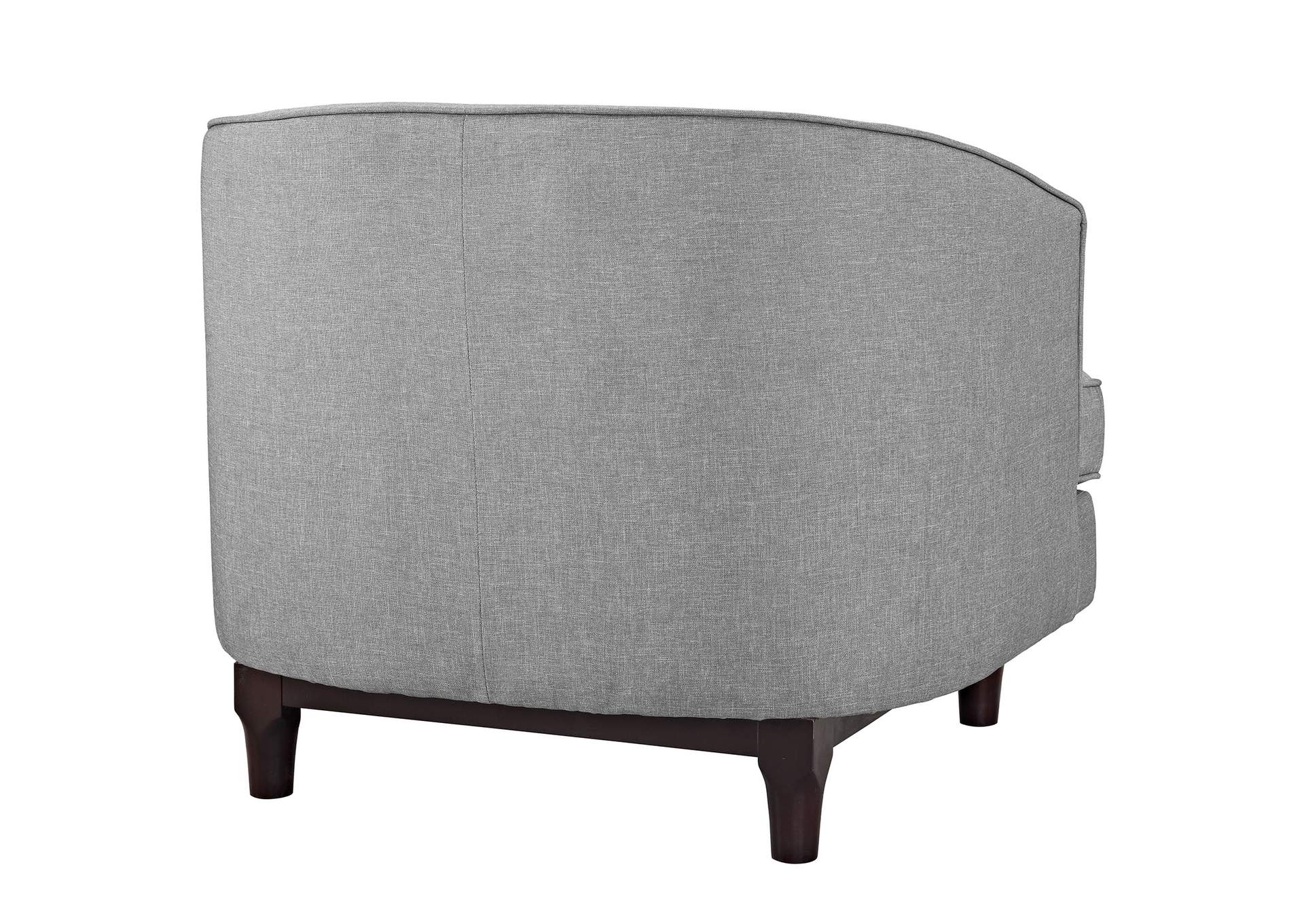 Light Gray Coast Arm Chairs [Set of 2],Modway