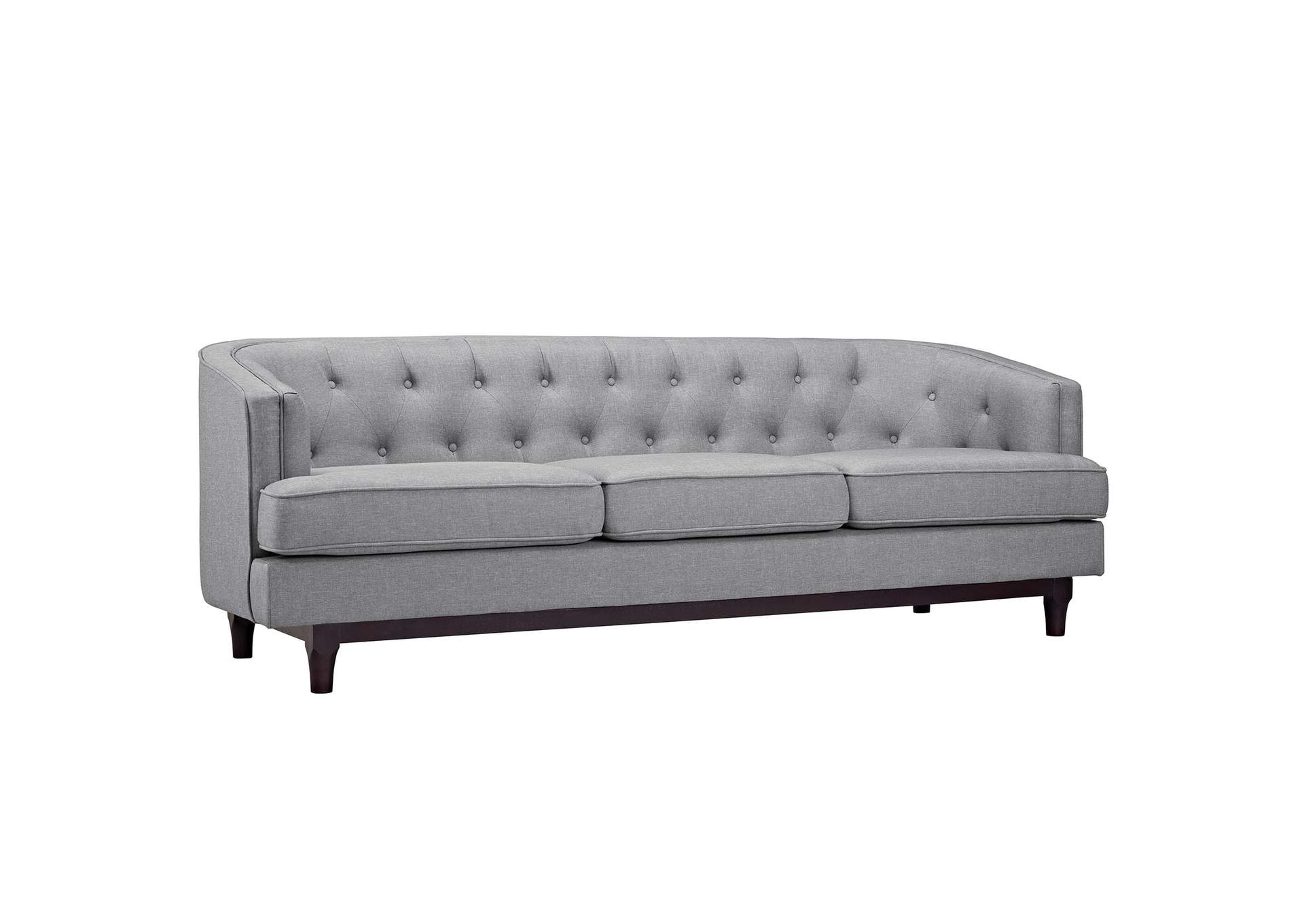 Light Gray Coast Living Room Set [Set of 2],Modway