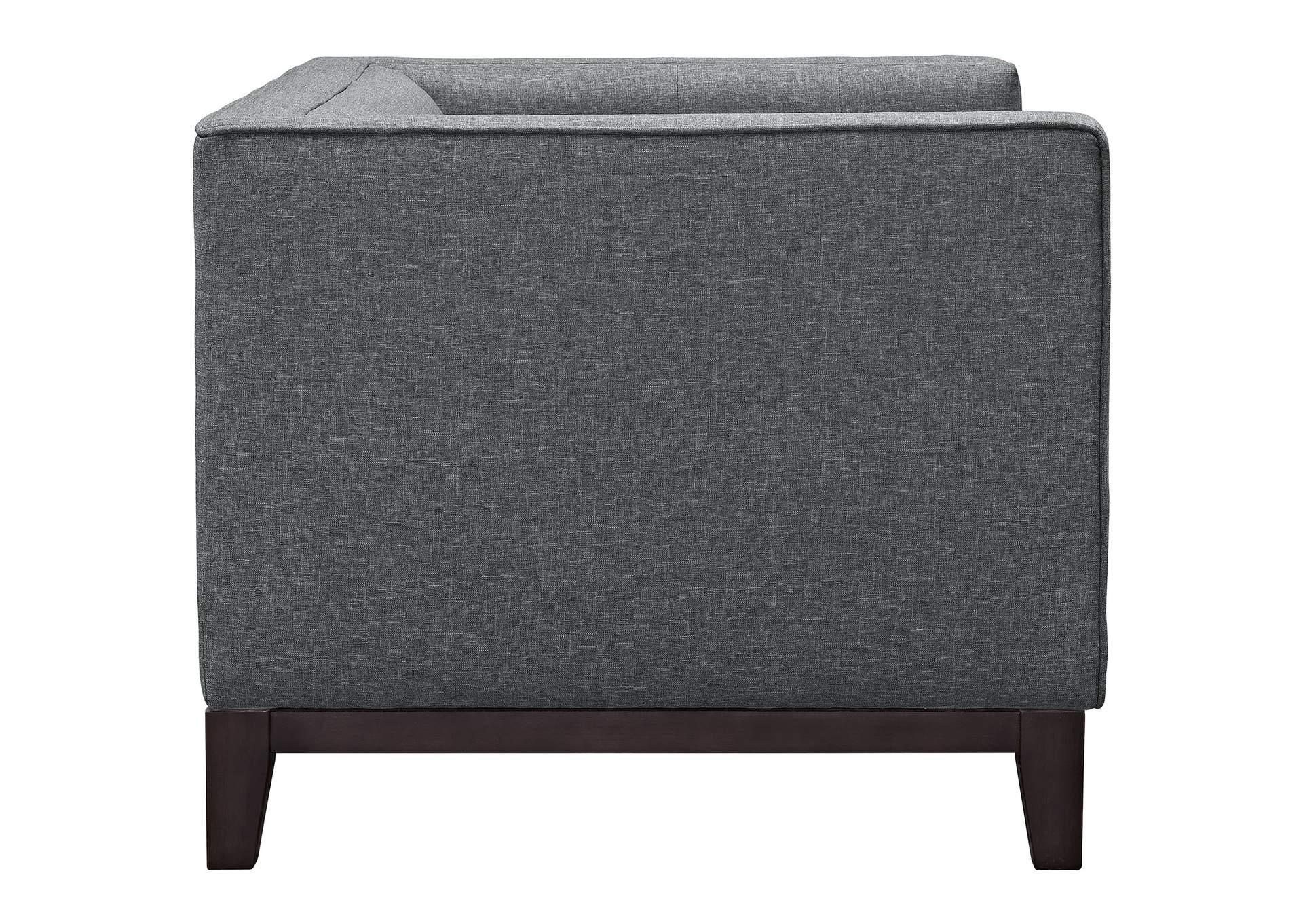Gray Serve Living Room Set [Set of 3],Modway
