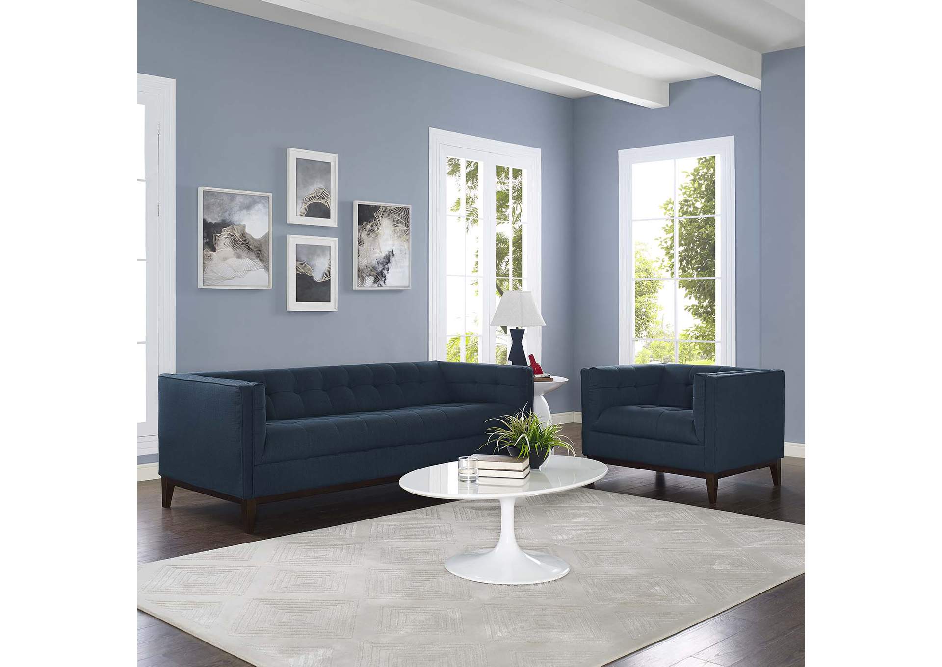 Azure Serve Living Room Set [Set of 2],Modway