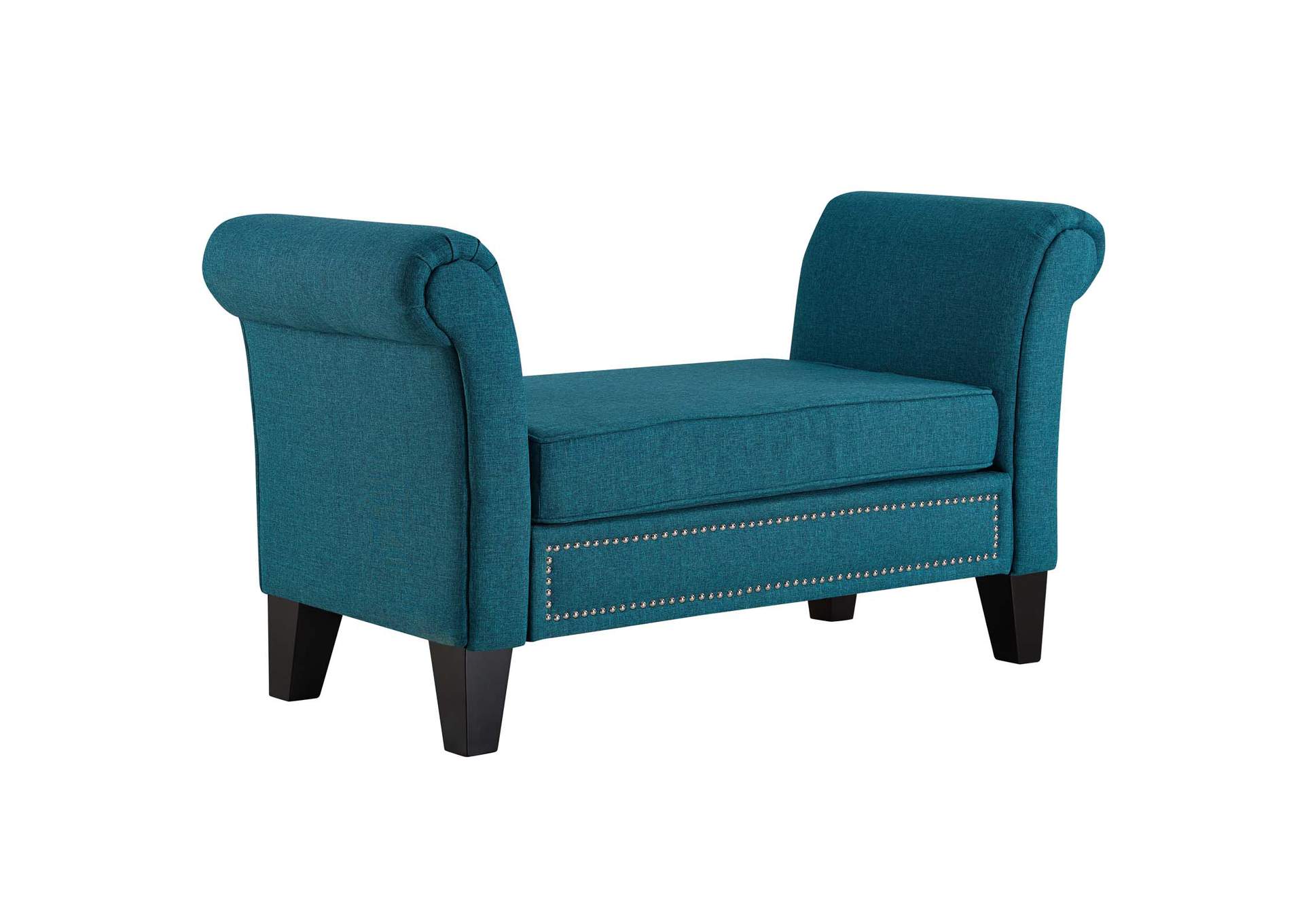 Teal Rendezvous Bench,Modway