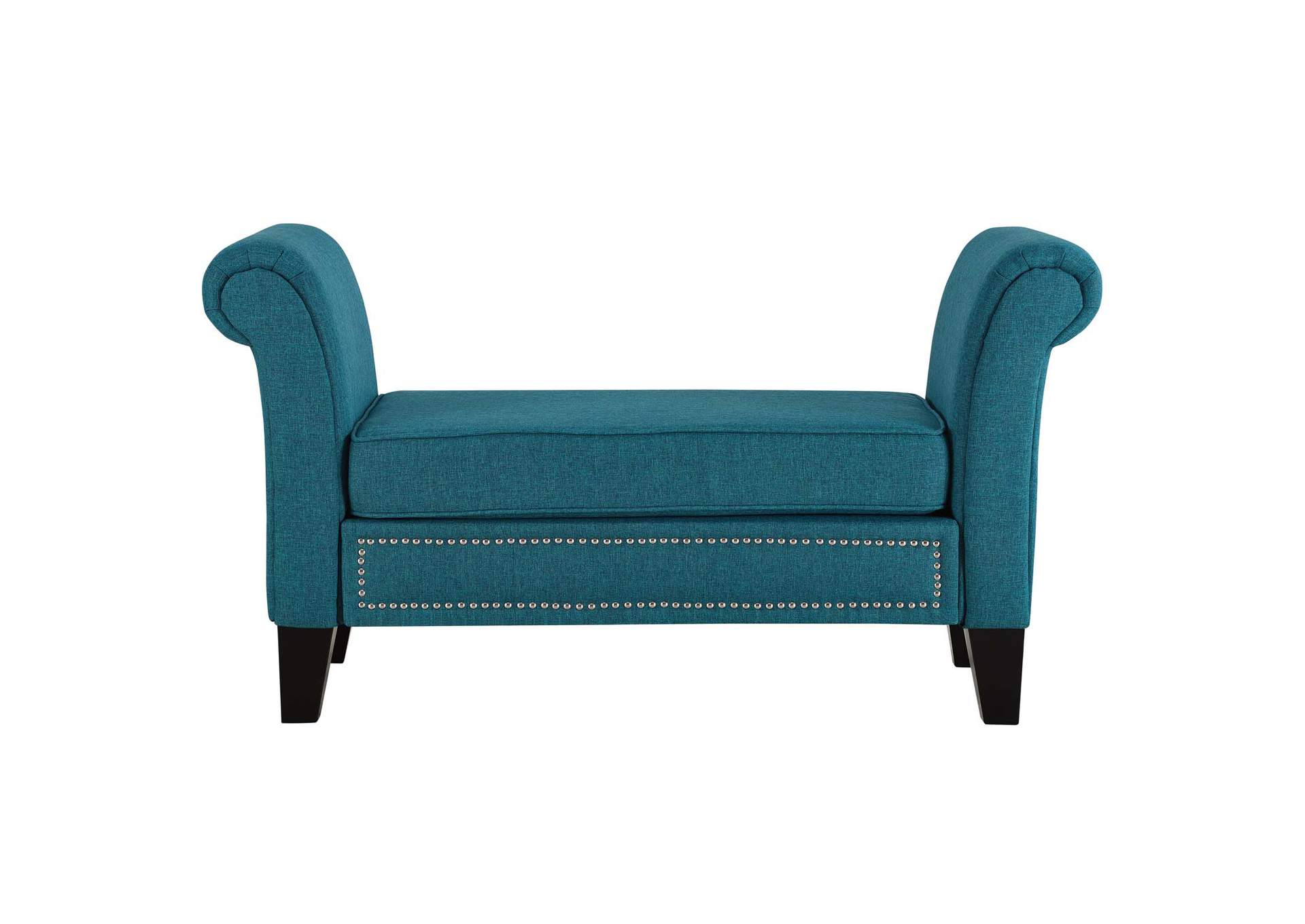 Teal Rendezvous Bench,Modway