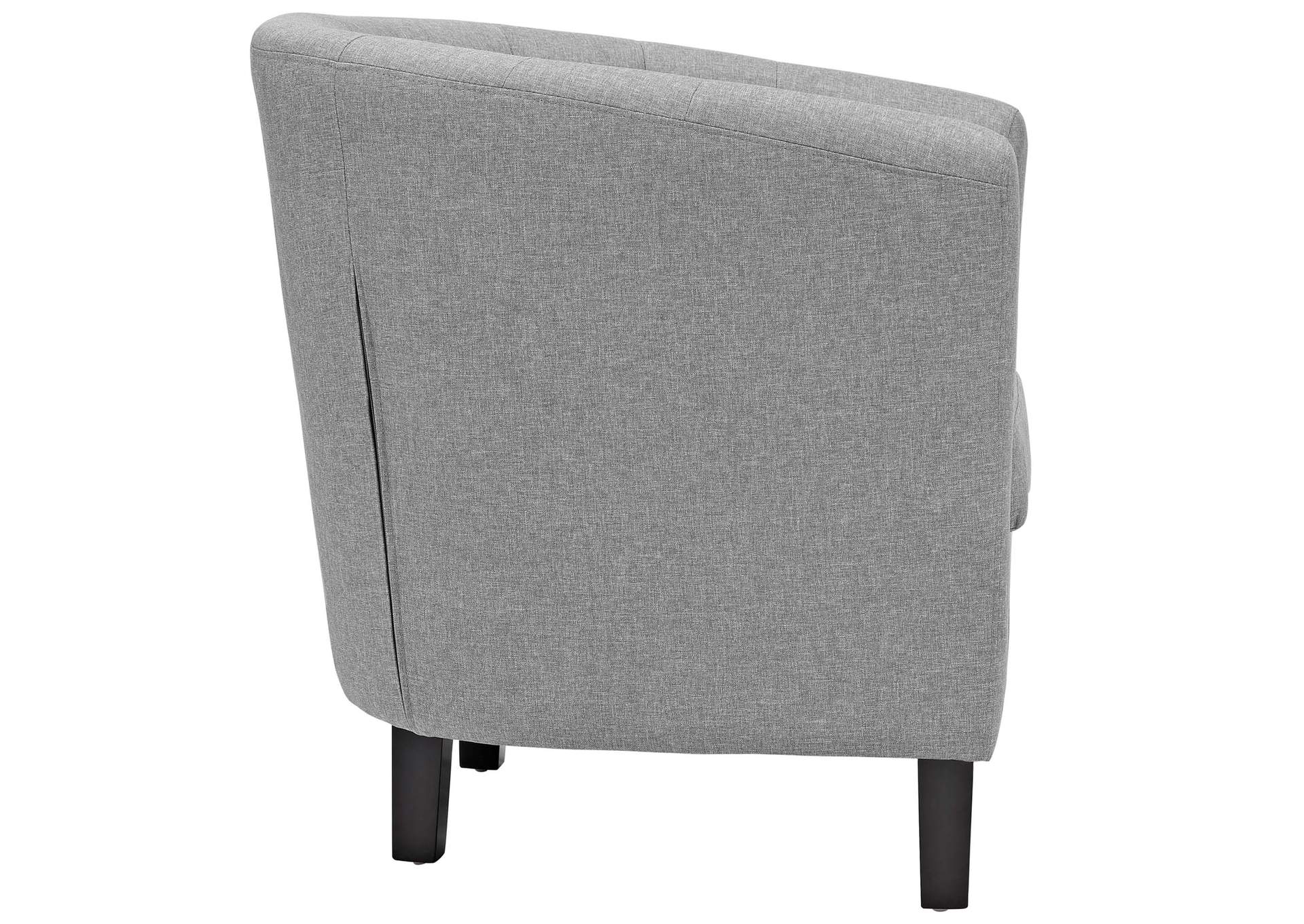 Light Gray Prospect Upholstered Fabric Arm Chair,Modway