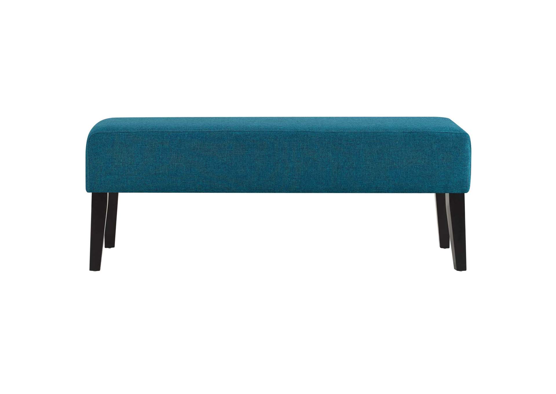 Teal Connect Upholstered Fabric Bench,Modway