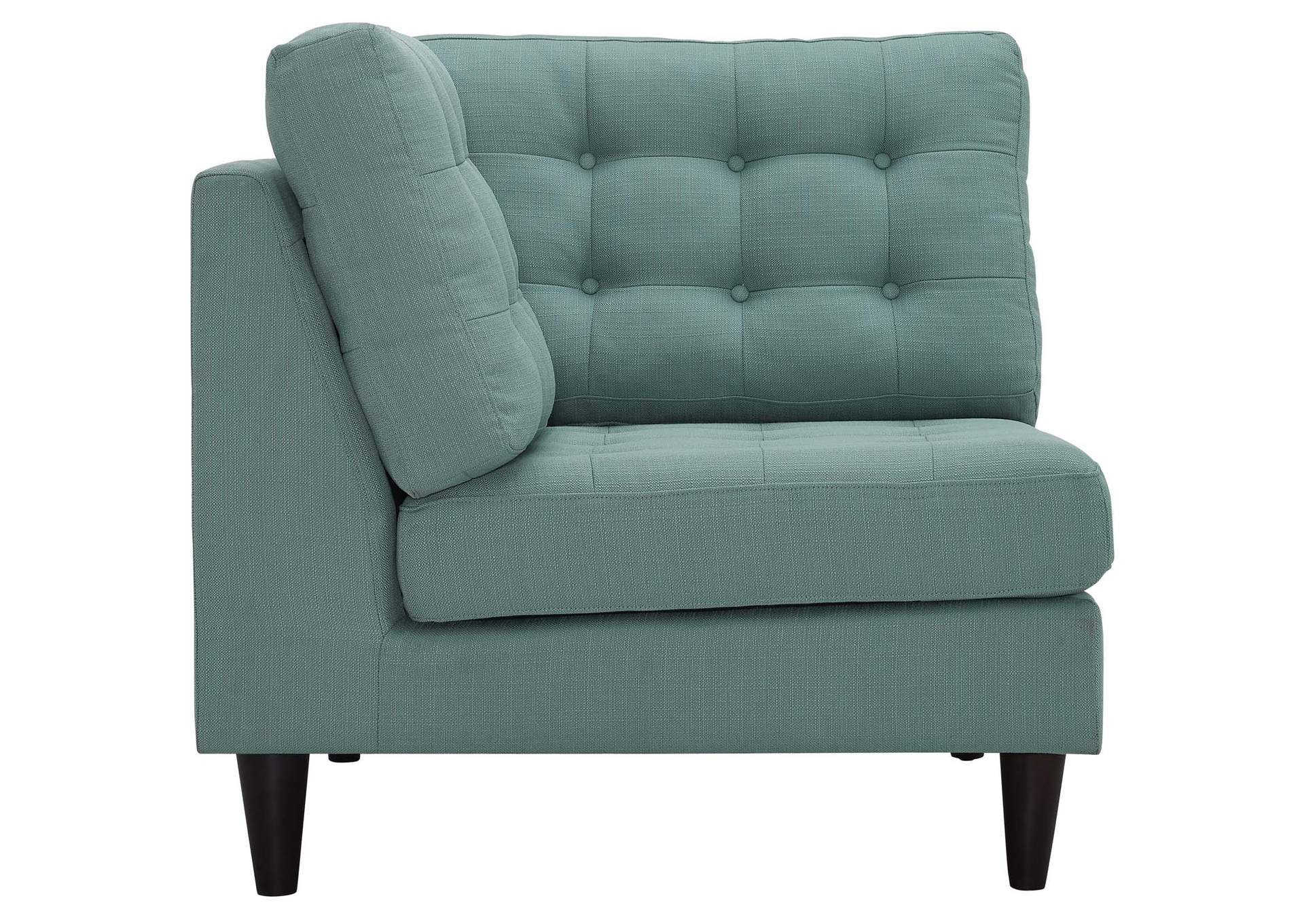 Laguna Empress Upholstered Fabric Corner Sofa,Modway