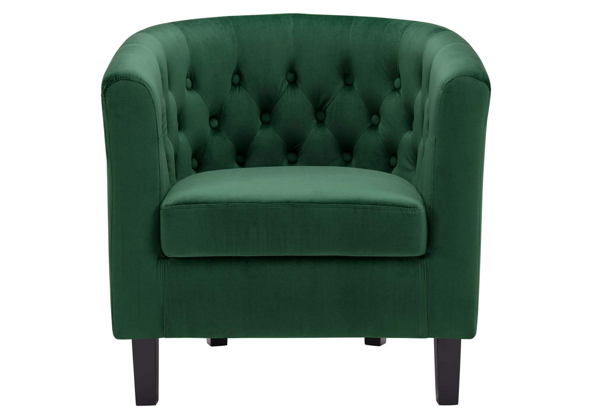 Emerald Prospect Performance Velvet Arm Chair,Modway