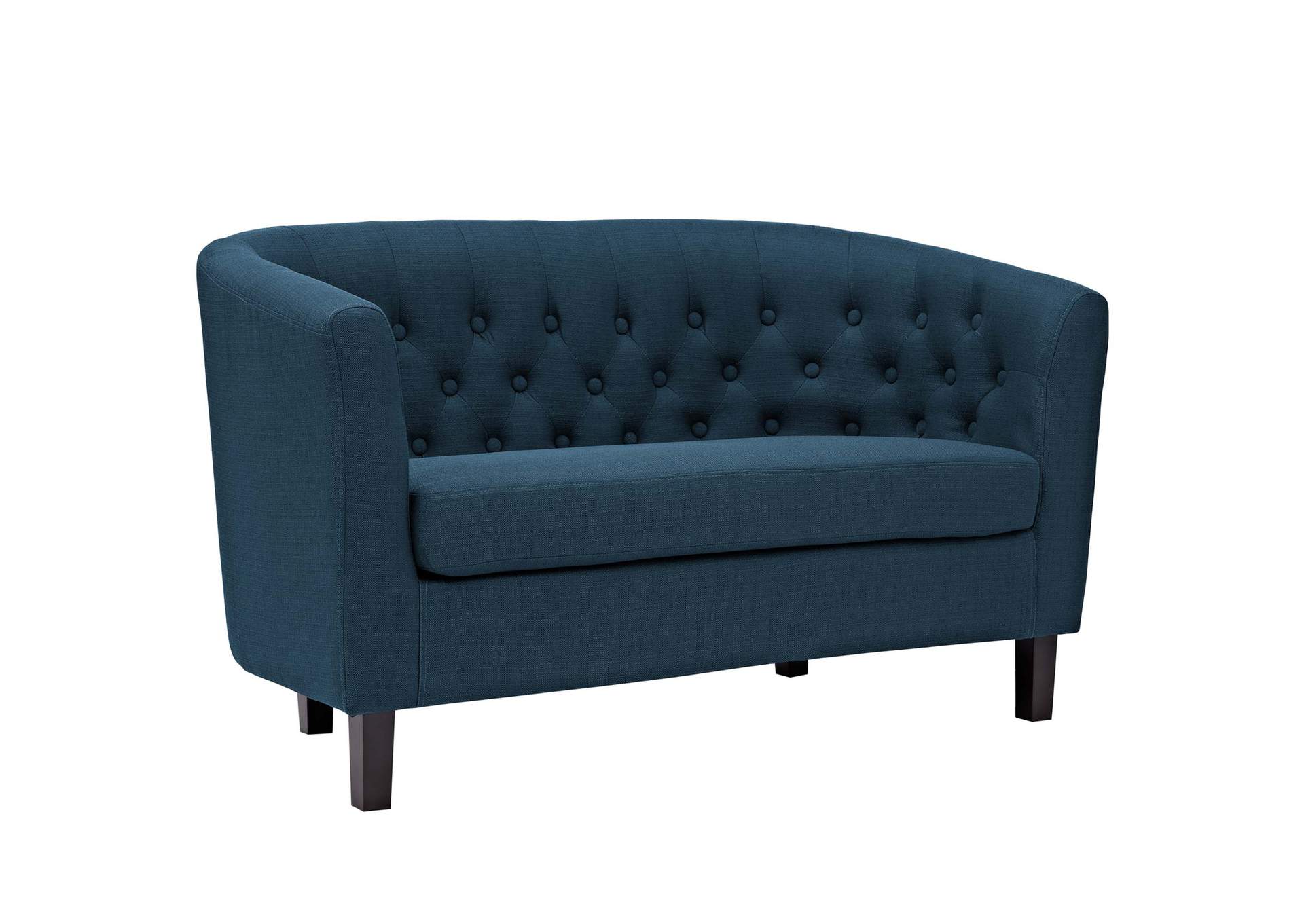 Azure Prospect Upholstered Fabric Loveseat,Modway