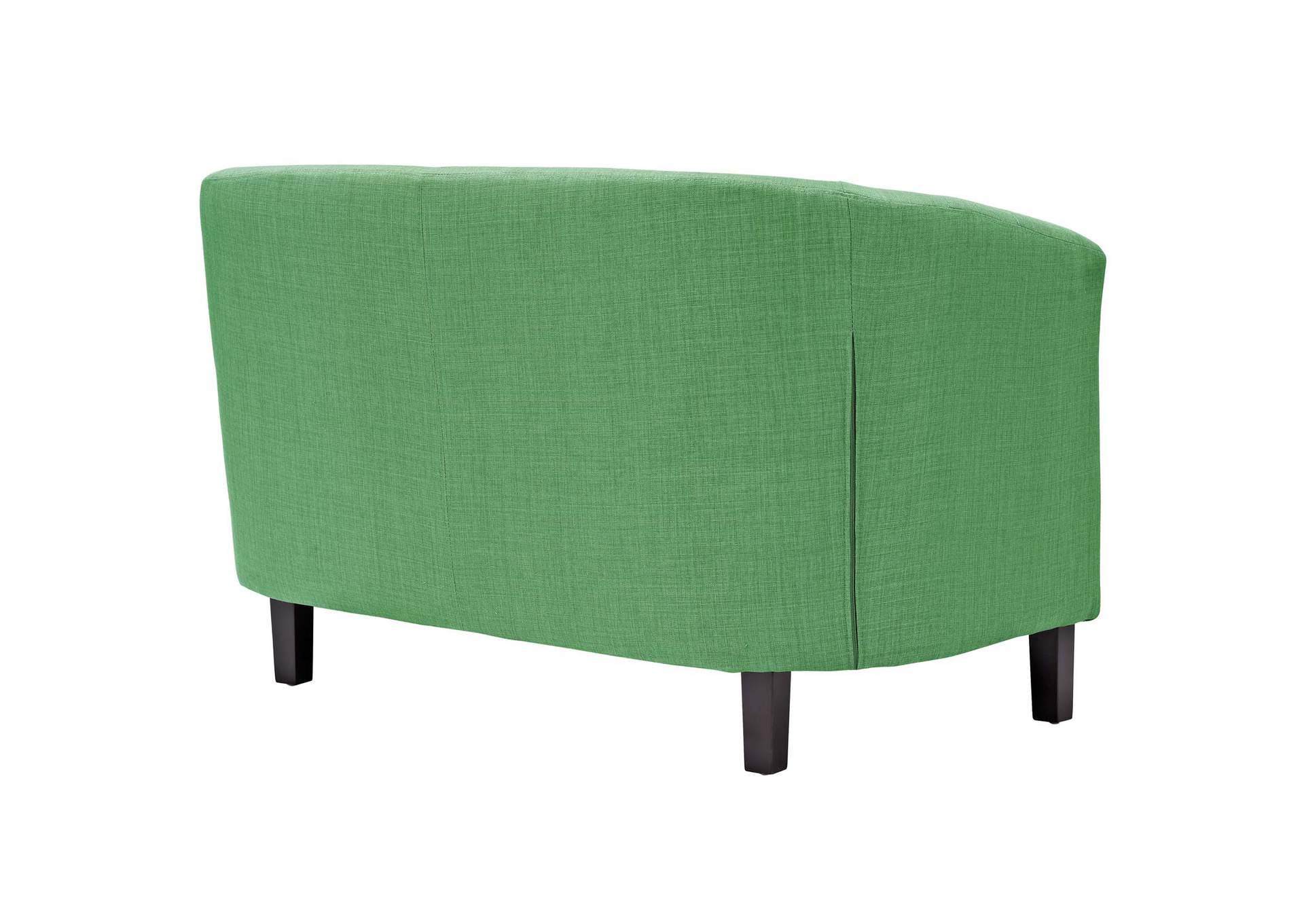 Kelly Green Prospect Upholstered Fabric Loveseat,Modway