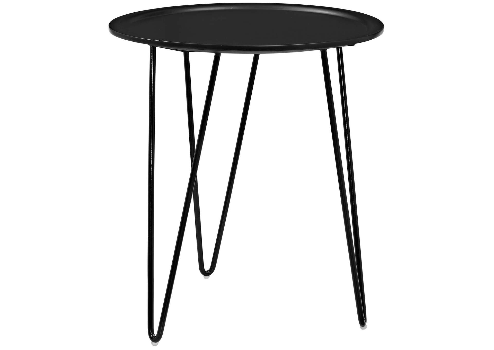 Black Digress Side Table,Modway