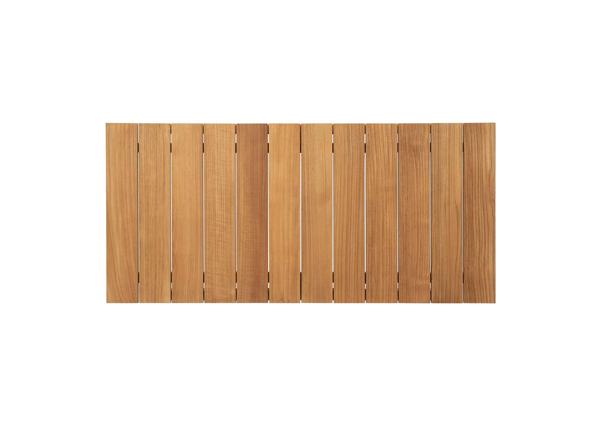 Natural Bayport Outdoor Patio Teak Coffee Table,Modway
