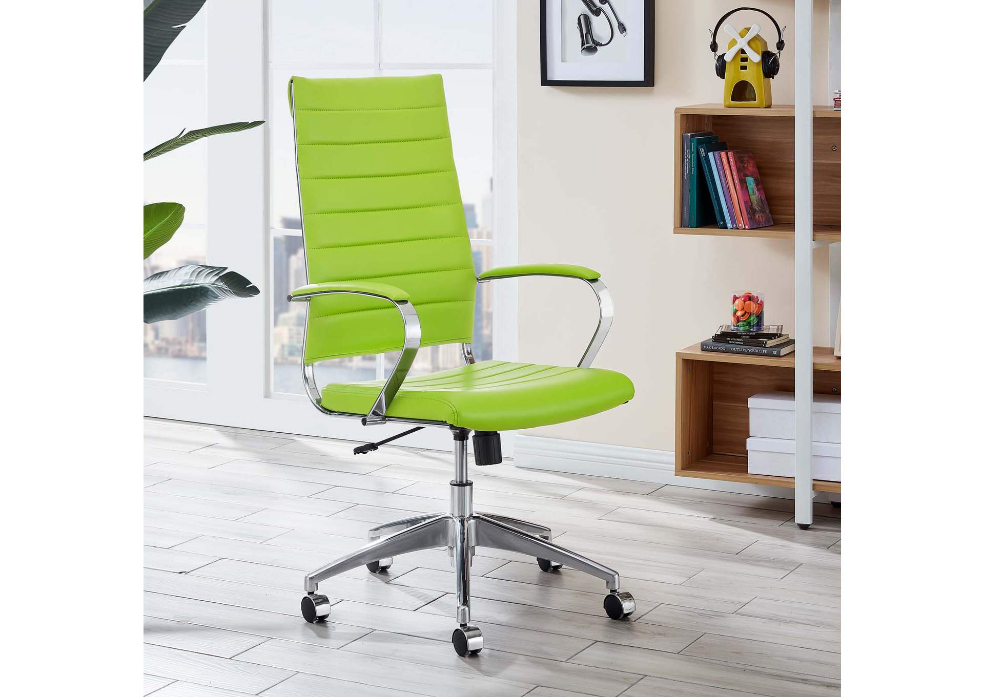 Bright Green Jive Highback Office Chair,Modway